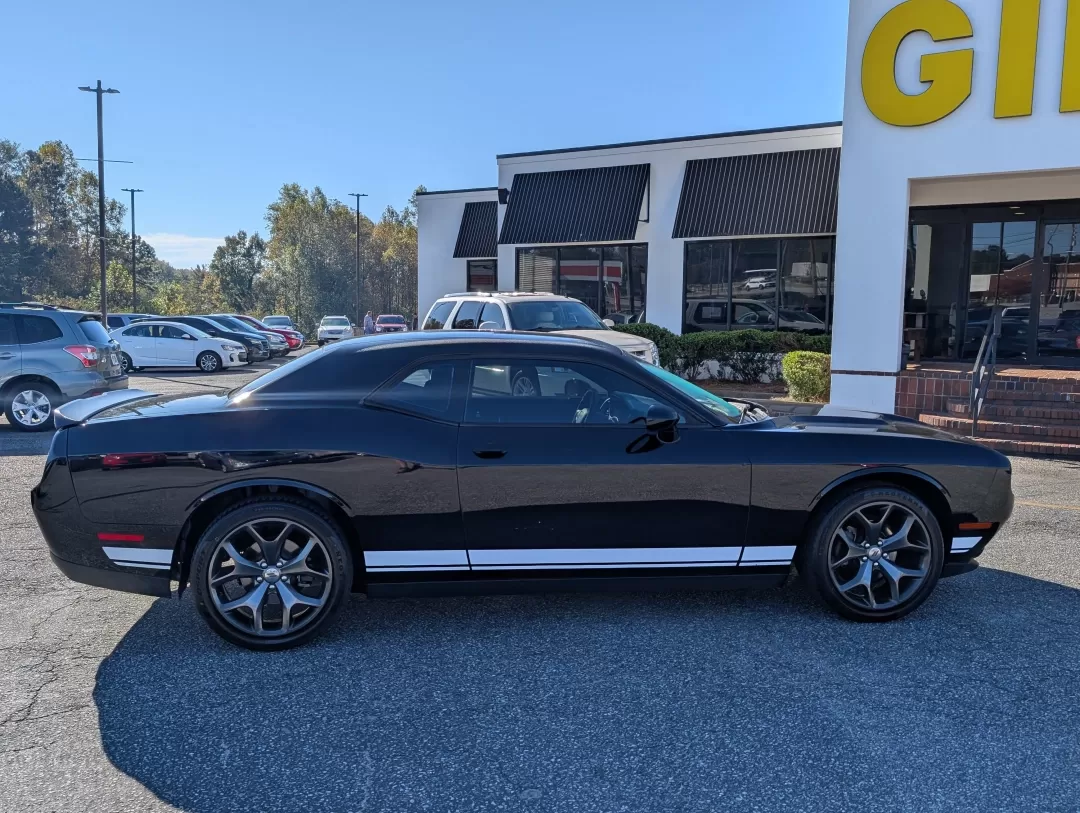 2017 /Black Dodge Challenger SXT (2C3CDZAG4HH) with an Other engine, located at 3959 U.S. 80 W, Phenix City, AL, 36870, (334) 297-4885, 32.469296, -85.135185 - Are you ready to elevate your driving experience? Whether you're tearing up the streets or cruising with friends on the weekend, the 2017 Dodge Challenger SXT is designed for those who crave both style and performance. Perfect for anyone looking to make a statement on the road, this coupe combines s - Photo#3