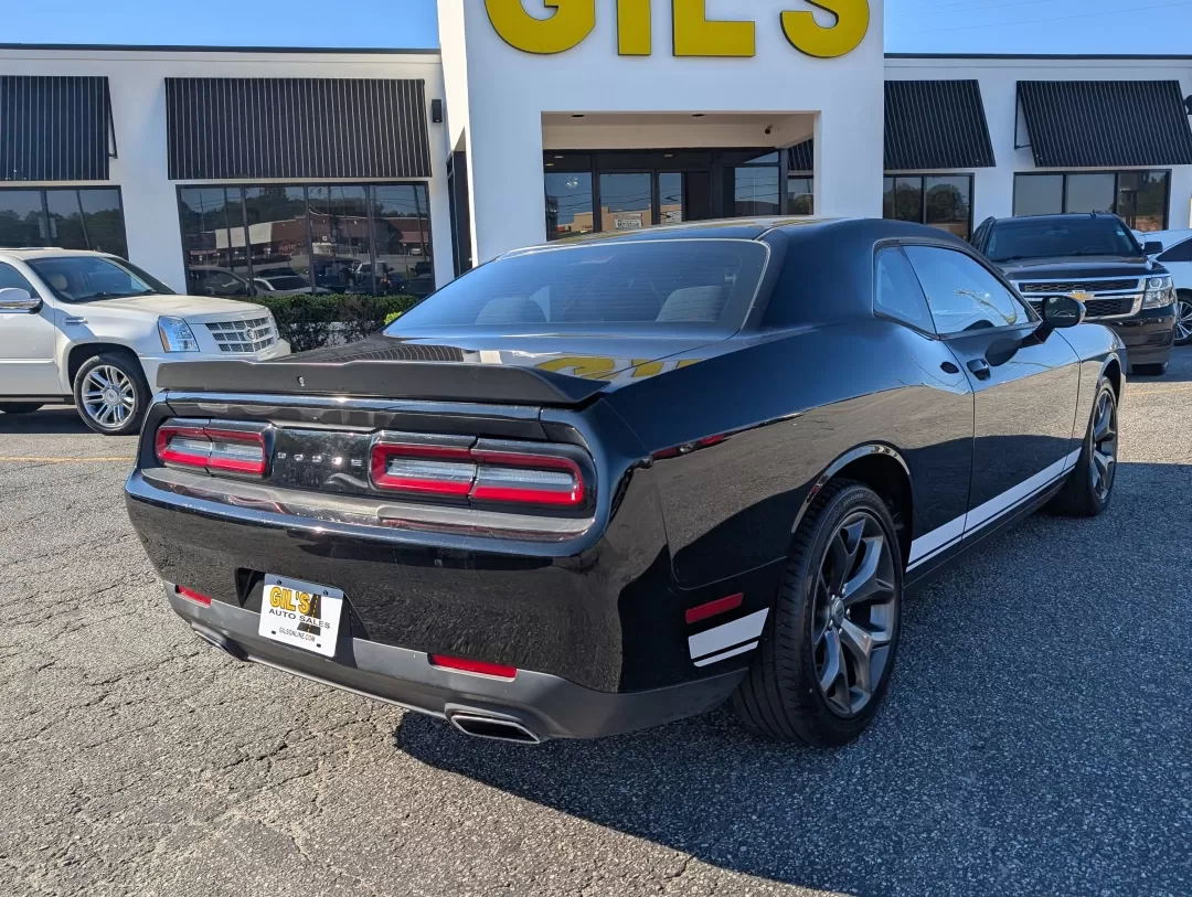 2017 /Black Dodge Challenger SXT (2C3CDZAG4HH) with an Other engine, located at 3959 U.S. 80 W, Phenix City, AL, 36870, (334) 297-4885, 32.469296, -85.135185 - Are you ready to elevate your driving experience? Whether you're tearing up the streets or cruising with friends on the weekend, the 2017 Dodge Challenger SXT is designed for those who crave both style and performance. Perfect for anyone looking to make a statement on the road, this coupe combines s - Photo#4