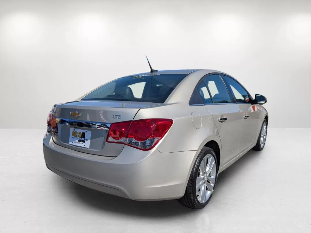 2013 /Jet Black Chevrolet Cruze LTZ (1G1PG5SB0D7) with an Other engine, located at 3959 U.S. 80 W, Phenix City, AL, 36870, (334) 297-4885, 32.469296, -85.135185 - 2013 Chevrolet Cruze LTZ - Photo#4