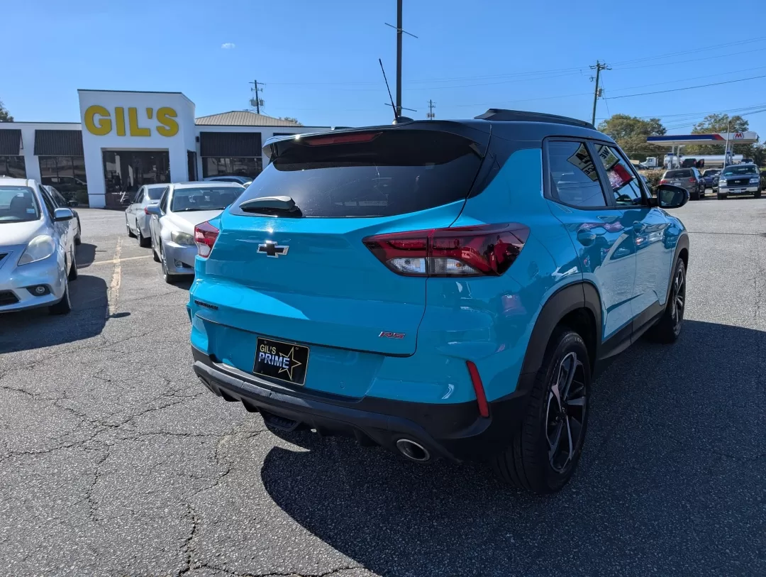 2021 /Jet Black with Red accents Chevrolet Trailblazer RS (KL79MTSL5MB) with an Other engine, located at 3959 U.S. 80 W, Phenix City, AL, 36870, (334) 297-4885, 32.469296, -85.135185 - 2021 Chevrolet Trailblazer RS - Photo#4