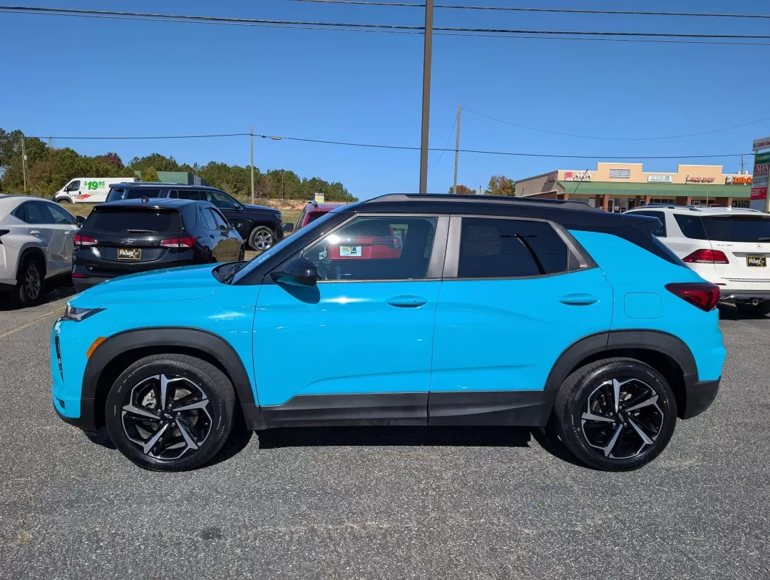 2021 /Jet Black with Red accents Chevrolet Trailblazer RS (KL79MTSL5MB) with an Other engine, located at 3959 U.S. 80 W, Phenix City, AL, 36870, (334) 297-4885, 32.469296, -85.135185 - 2021 Chevrolet Trailblazer RS - Photo#7