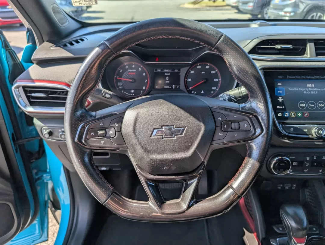 2021 /Jet Black with Red accents Chevrolet Trailblazer RS (KL79MTSL5MB) with an Other engine, located at 3959 U.S. 80 W, Phenix City, AL, 36870, (334) 297-4885, 32.469296, -85.135185 - 2021 Chevrolet Trailblazer RS - Photo#15