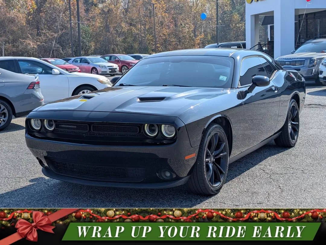 2017 /Black Dodge Challenger SXT (2C3CDZAG5HH) with an Other engine, located at 3959 U.S. 80 W, Phenix City, AL, 36870, (334) 297-4885, 32.469296, -85.135185 - Are you ready to elevate your driving experience and embrace the thrill of the open road? The 2017 Dodge Challenger SXT, available now at Gils Auto in Phenix City, AL, is not just a car; it's a lifestyle choice. Perfect for those who crave performance and style, this coupe is designed for weekend ad - Photo#0