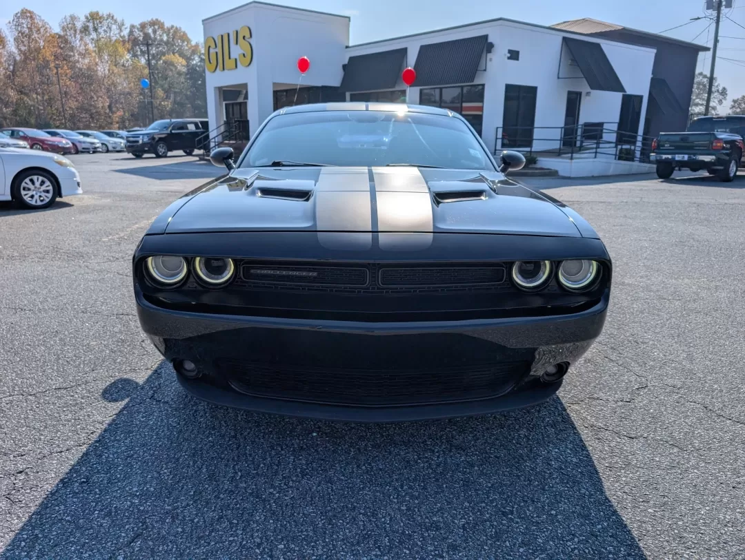 2017 /Black Dodge Challenger SXT (2C3CDZAG5HH) with an Other engine, located at 3959 U.S. 80 W, Phenix City, AL, 36870, (334) 297-4885, 32.469296, -85.135185 - Are you ready to elevate your driving experience and embrace the thrill of the open road? The 2017 Dodge Challenger SXT, available now at Gils Auto in Phenix City, AL, is not just a car; it's a lifestyle choice. Perfect for those who crave performance and style, this coupe is designed for weekend ad - Photo#1