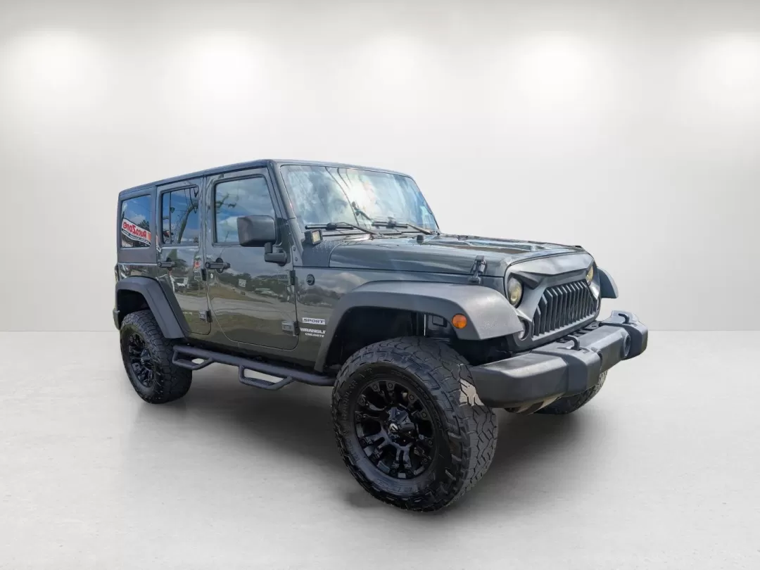 2015 /Black Jeep Wrangler Sport (1C4BJWDG4FL) with an Other engine, located at 3959 U.S. 80 W, Phenix City, AL, 36870, (334) 297-4885, 32.469296, -85.135185 - **Adventure Awaits with the 2015 Jeep Wrangler at Gils Auto - Phenix City!**<br /> <br /> Are you ready to take on the great outdoors, cruise through city streets, or embark on a family road trip? The 2015 Jeep Wrangler Sport is your ultimate companion for adventure, designed to handle any terrain w - Photo#3