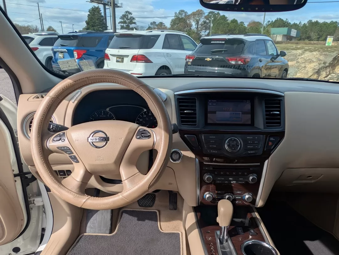 2015 /Almond Nissan Pathfinder SL (5N1AR2MN5FC) with an Other engine, located at 3959 U.S. 80 W, Phenix City, AL, 36870, (334) 297-4885, 32.469296, -85.135185 - **Drive Into Adventure with the 2015 Nissan Pathfinder SL at Gils Auto - Your Local Buy Here Pay Here Dealer!**<br /> <br /> Are you ready to elevate your family adventures or weekend getaways? The 2015 Nissan Pathfinder SL is the perfect SUV for those who value functionality, comfort, and style. Wi - Photo#12