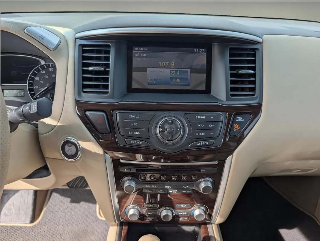 2015 /Almond Nissan Pathfinder SL (5N1AR2MN5FC) with an Other engine, located at 3959 U.S. 80 W, Phenix City, AL, 36870, (334) 297-4885, 32.469296, -85.135185 - **Drive Into Adventure with the 2015 Nissan Pathfinder SL at Gils Auto - Your Local Buy Here Pay Here Dealer!**<br /> <br /> Are you ready to elevate your family adventures or weekend getaways? The 2015 Nissan Pathfinder SL is the perfect SUV for those who value functionality, comfort, and style. Wi - Photo#16