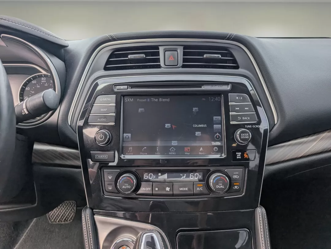 2017 /Charcoal Nissan Maxima Platinum (1N4AA6AP0HC) with an Other engine, located at 3959 U.S. 80 W, Phenix City, AL, 36870, (334) 297-4885, 32.469296, -85.135185 - Elevate your driving experience with the 2017 Nissan Maxima Platinum, the perfect sedan for those who crave luxury and performance without compromise. Whether you're a commuter looking to upgrade your daily drive or a growing family seeking comfort and safety, this stunning vehicle effortlessly blen - Photo#15