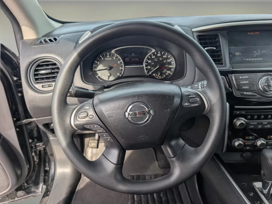 2017 /Charcoal Nissan Pathfinder S (5N1DR2MN8HC) with an Other engine, located at 3959 U.S. 80 W, Phenix City, AL, 36870, (334) 297-4885, 32.469296, -85.135185 - 2017 Nissan Pathfinder S - Photo#16