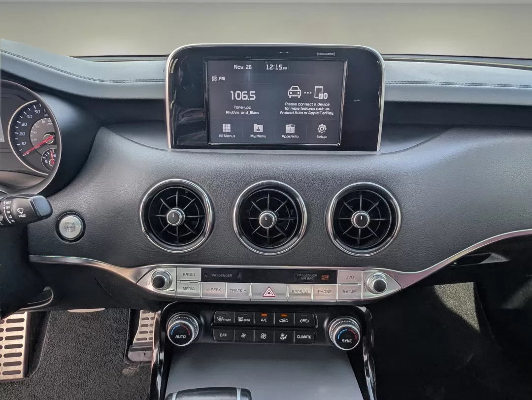 2018 /Black Kia Stinger GT (KNAE35LC7J6) with an Other engine, located at 3959 U.S. 80 W, Phenix City, AL, 36870, (334) 297-4885, 32.469296, -85.135185 - 2018 Kia Stinger GT - Photo#12