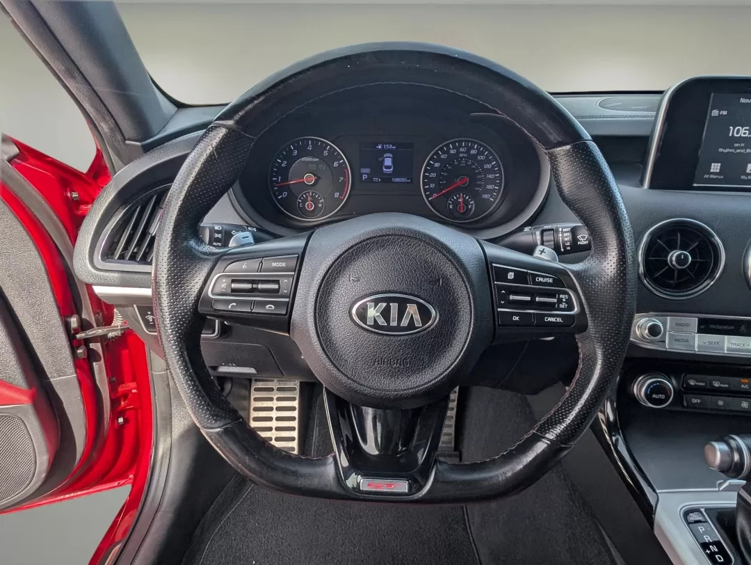 2018 /Black Kia Stinger GT (KNAE35LC7J6) with an Other engine, located at 3959 U.S. 80 W, Phenix City, AL, 36870, (334) 297-4885, 32.469296, -85.135185 - 2018 Kia Stinger GT - Photo#15