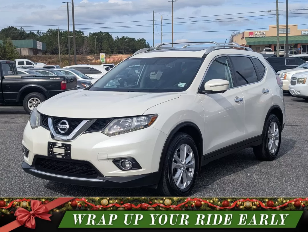 2015 /Charcoal Nissan Rogue SV (5N1AT2MT6FC) with an Other engine, located at 3959 U.S. 80 W, Phenix City, AL, 36870, (334) 297-4885, 32.469296, -85.135185 - 2015 Nissan Rogue SV - Photo#0