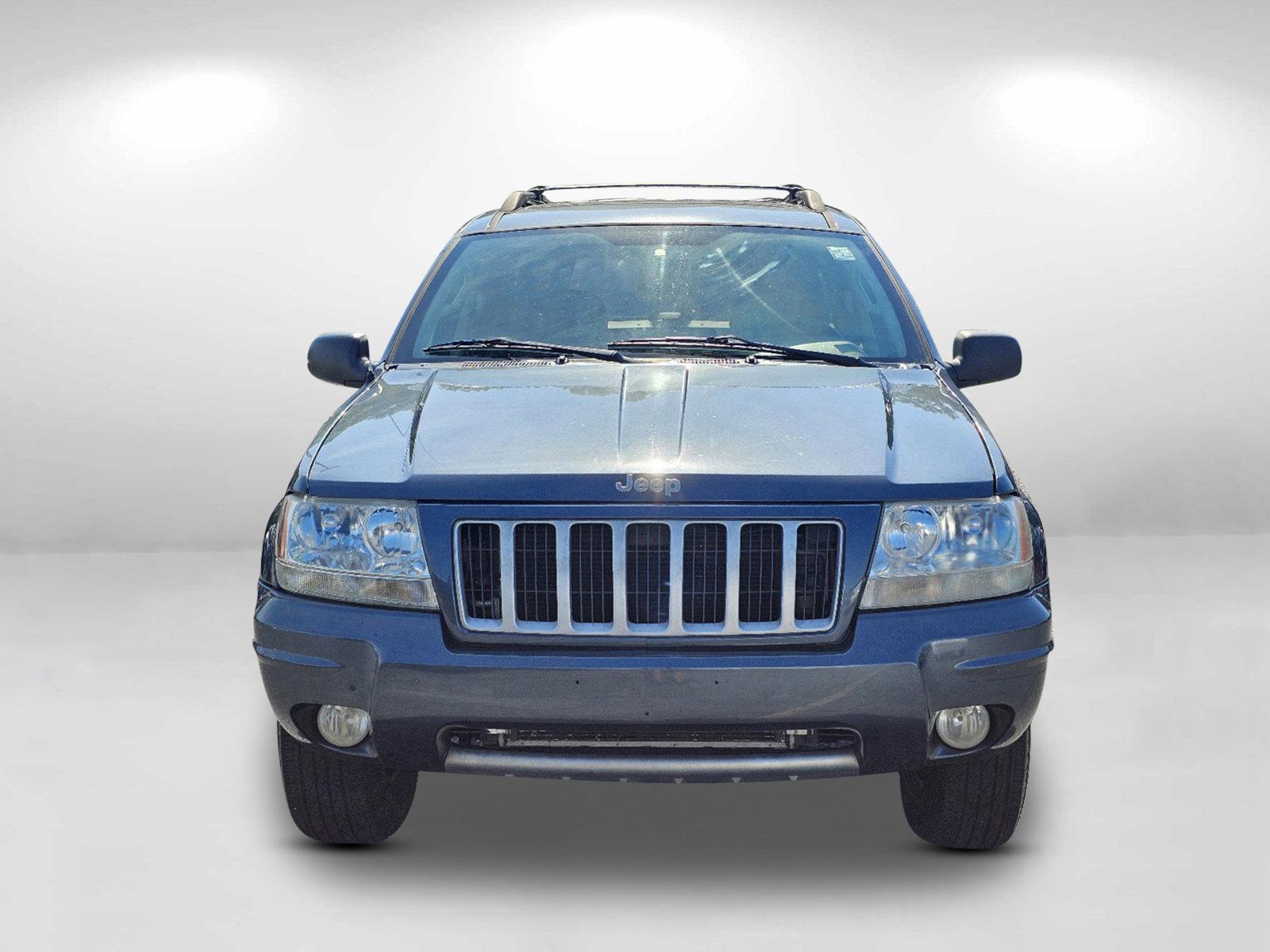 2004 Steel Blue Pearl /Dark Slate Gray Jeep Grand Cherokee Laredo (1J4GX48S34C) with an Gas I6 4.0L/242 engine, 4-Speed Automatic w/OD transmission, located at 804 22nd Ave, Phenix City, AL, 36870, (334) 297-1860, 32.484749, -85.024475 - 2004 Jeep Grand Cherokee Laredo - Photo#1