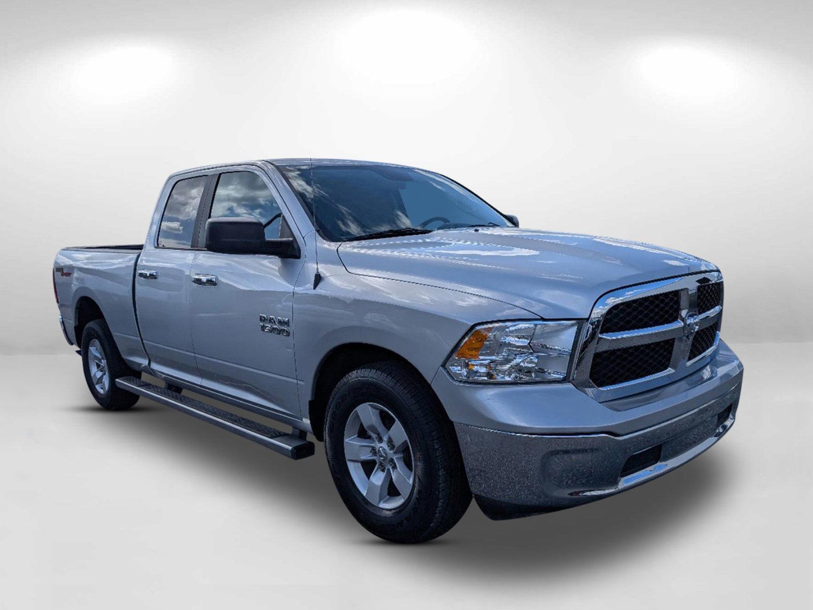 2017 Bright Silver Metallic Clearcoat /Diesel Gray/Black Ram 1500 SLT (1C6RR6GG9HS) with an Regular Unleaded V-6 3.6 L/220 engine, 8-Speed Automatic w/OD transmission, located at 7000 Northlake Connector, Columbus, GA, 31904, (706) 987-8085, 32.524975, -84.978134 - 2017 Ram 1500 SLT - Photo#2