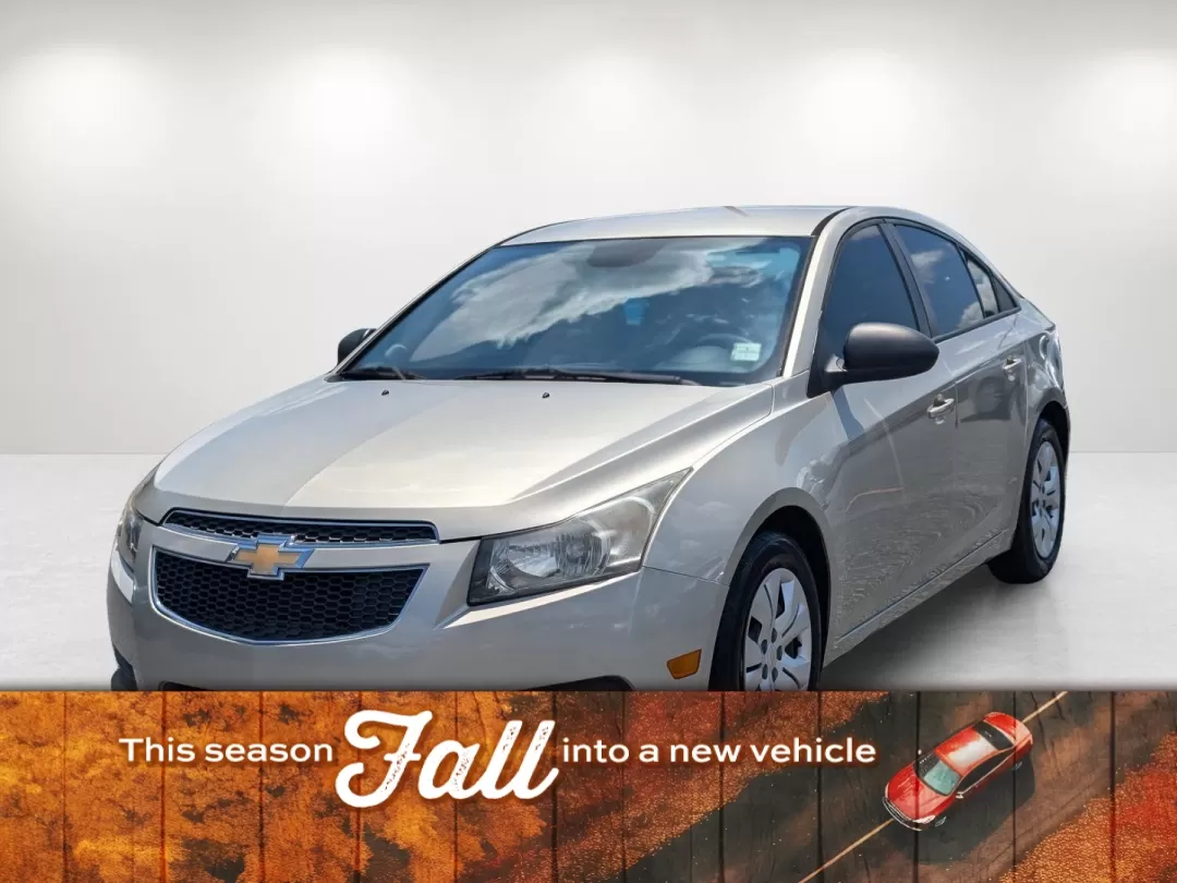2013 Champagne Silver Metallic /Jet Black/Medium Titanium Chevrolet Cruze LS (1G1PA5SH9D7) with an Other engine, located at 804 22nd Ave, Phenix City, AL, 36870, (334) 297-1860, 32.484749, -85.024475 - **Drive Your Daily Adventures with the 2013 Chevrolet Cruze LS!**<br /> <br /> Are you in search of a reliable and stylish sedan that's perfect for your daily commutes and weekend getaways? Look no further! At Gils Auto - Columbus #2, located at 7000 Northlake Connector, Columbus, GA 31904, we proud - Photo#0