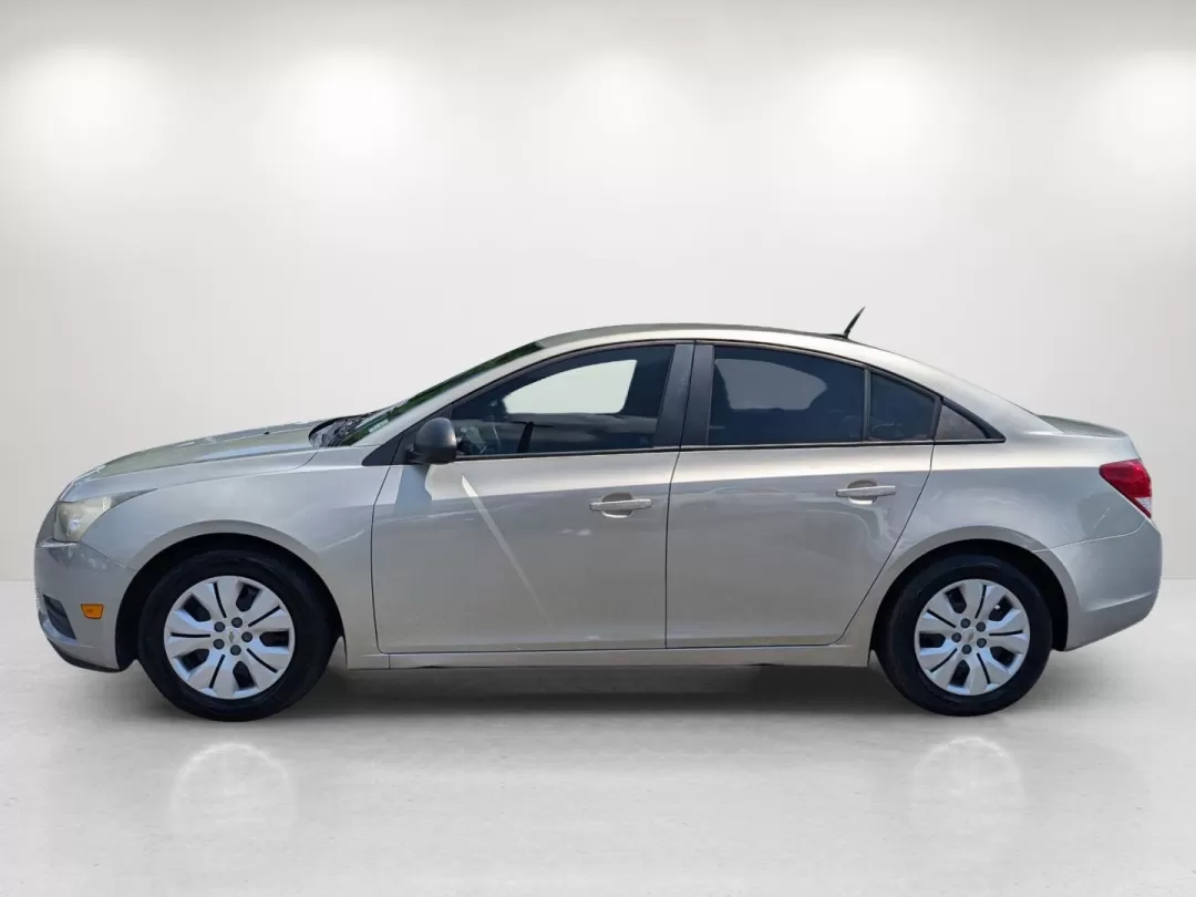 2013 Champagne Silver Metallic /Jet Black/Medium Titanium Chevrolet Cruze LS (1G1PA5SH9D7) with an Other engine, located at 3959 U.S. 80 W, Phenix City, AL, 36870, (334) 297-4885, 32.469296, -85.135185 - 2013 Chevrolet Cruze LS - Photo#8