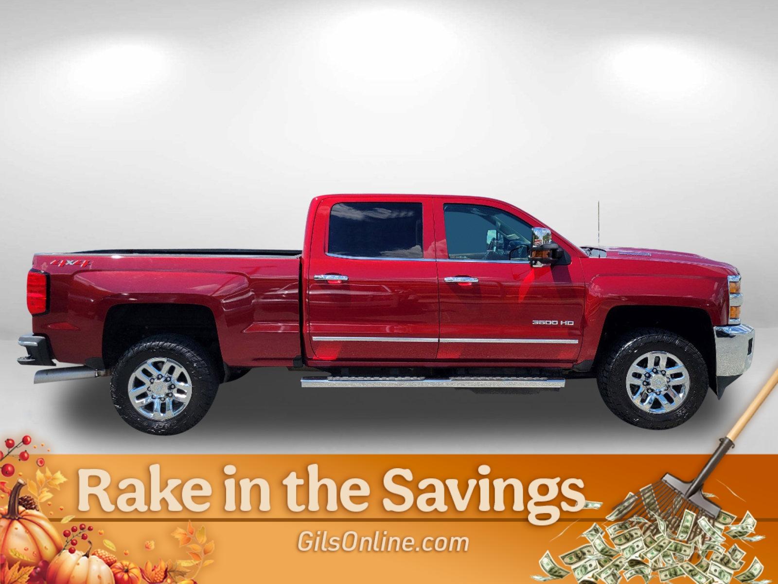 2019 Cajun Red Tintcoat /Cocoa/Dune Chevrolet Silverado 3500HD LTZ (1GC4KXCYXKF) with an Turbocharged Diesel V8 6.6L/403 engine, 6-Speed Automatic transmission, located at 3959 U.S. 80 W, Phenix City, AL, 36870, (334) 297-4885, 32.469296, -85.135185 - 2019 Chevrolet Silverado 3500HD LTZ - Photo#3