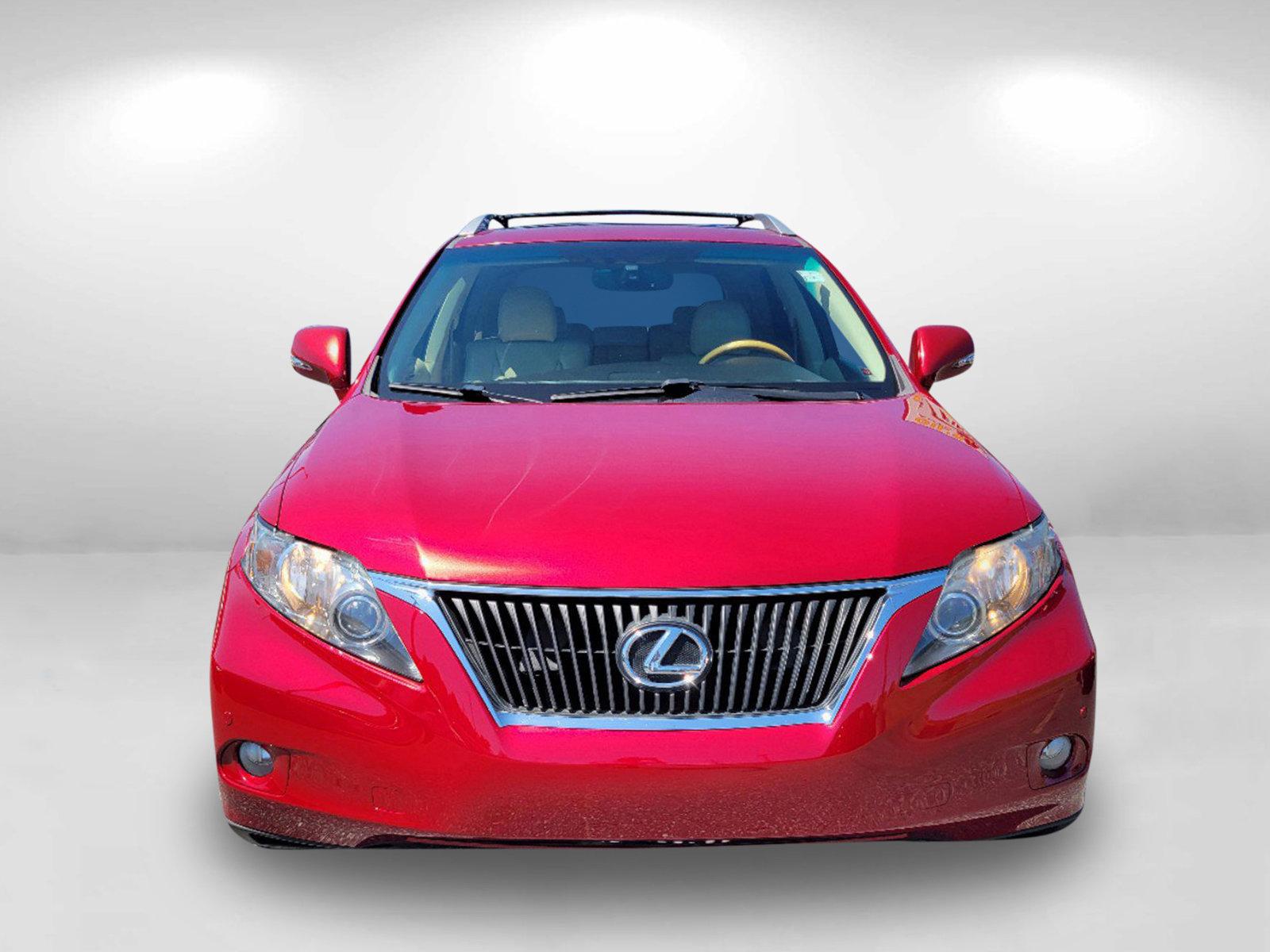 2010 Red Lexus RX 350 (2T2BK1BA0AC) with an Gas V6 3.5L/211 engine, 6-Speed Automatic w/OD Sequential-Shift transmission, located at 7000 Northlake Connector, Columbus, GA, 31904, (706) 987-8085, 32.524975, -84.978134 - 2010 Lexus RX 350 - Photo#1