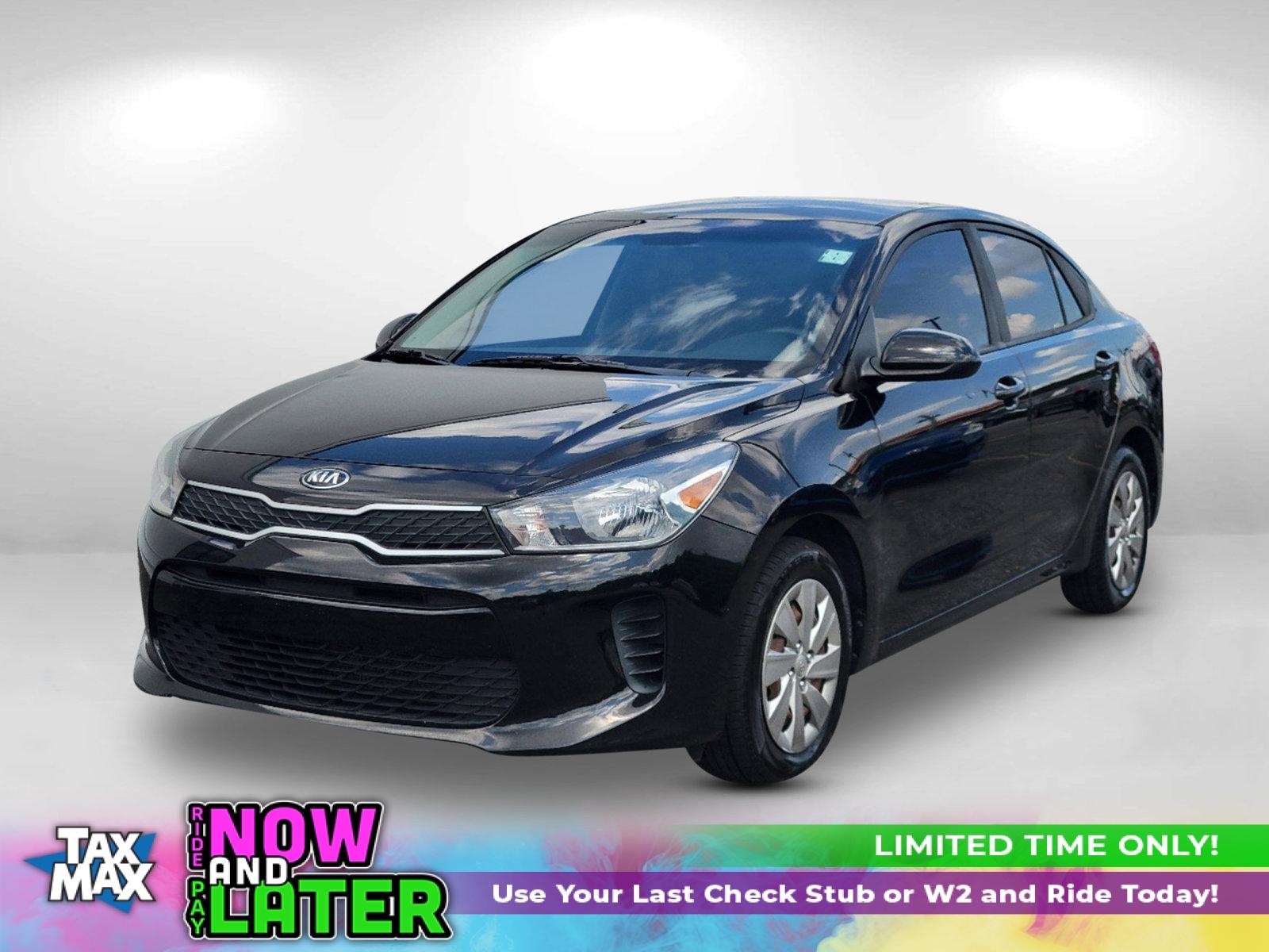 2018 Aurora Black /Black Kia Rio S (3KPA24ABXJE) with an Regular Unleaded I-4 1.6 L/97 engine, 6-Speed Automatic w/OD transmission, located at 521 Old Farm Lane Rd, Prattville, AL, 36066, (334) 325-1505, 32.482460, -86.416367 - 2018 Kia Rio S - Photo#0