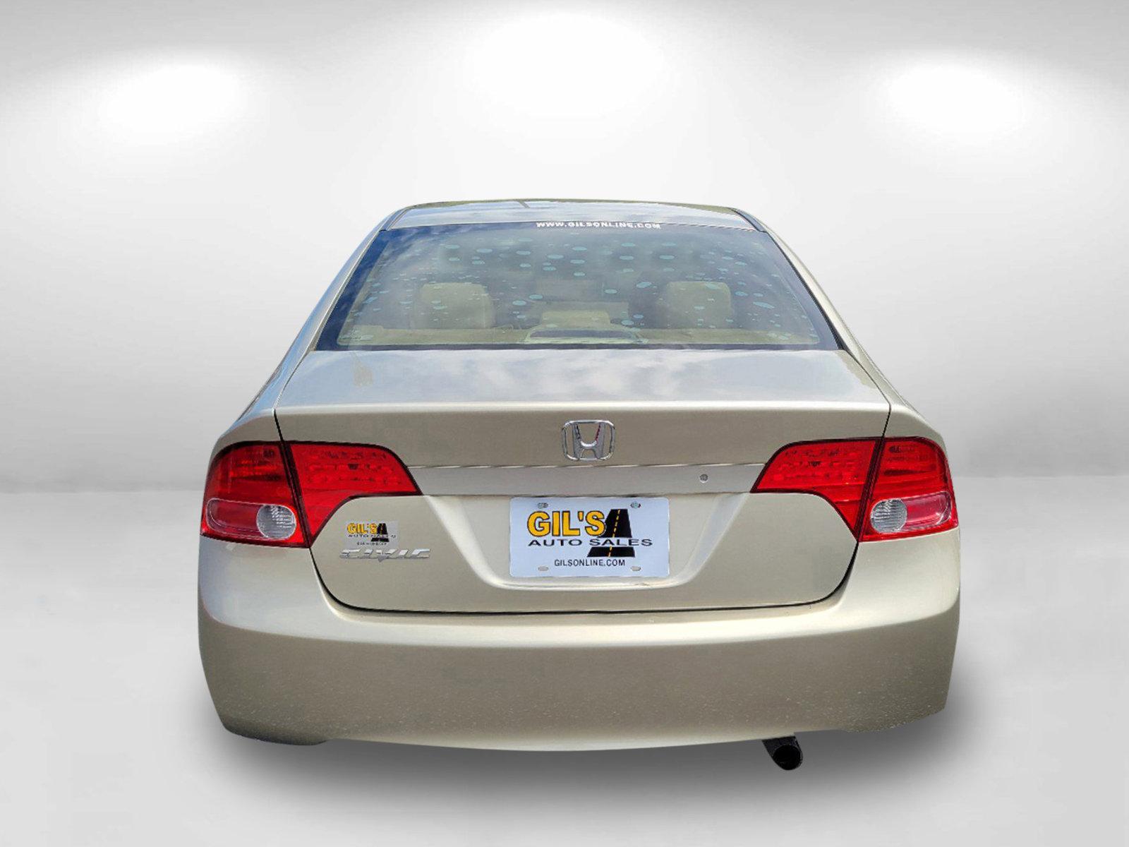 2007 Gold Honda Civic Sdn EX (1HGFA16877L) with an Gas I4 1.8L/110 engine, 5-Speed Automatic transmission, located at 1430 Gateway Drive, Opelika, AL, 36801, (334) 239-0944, 32.637871, -85.409790 - 2007 Honda Civic Sdn EX - Photo#5