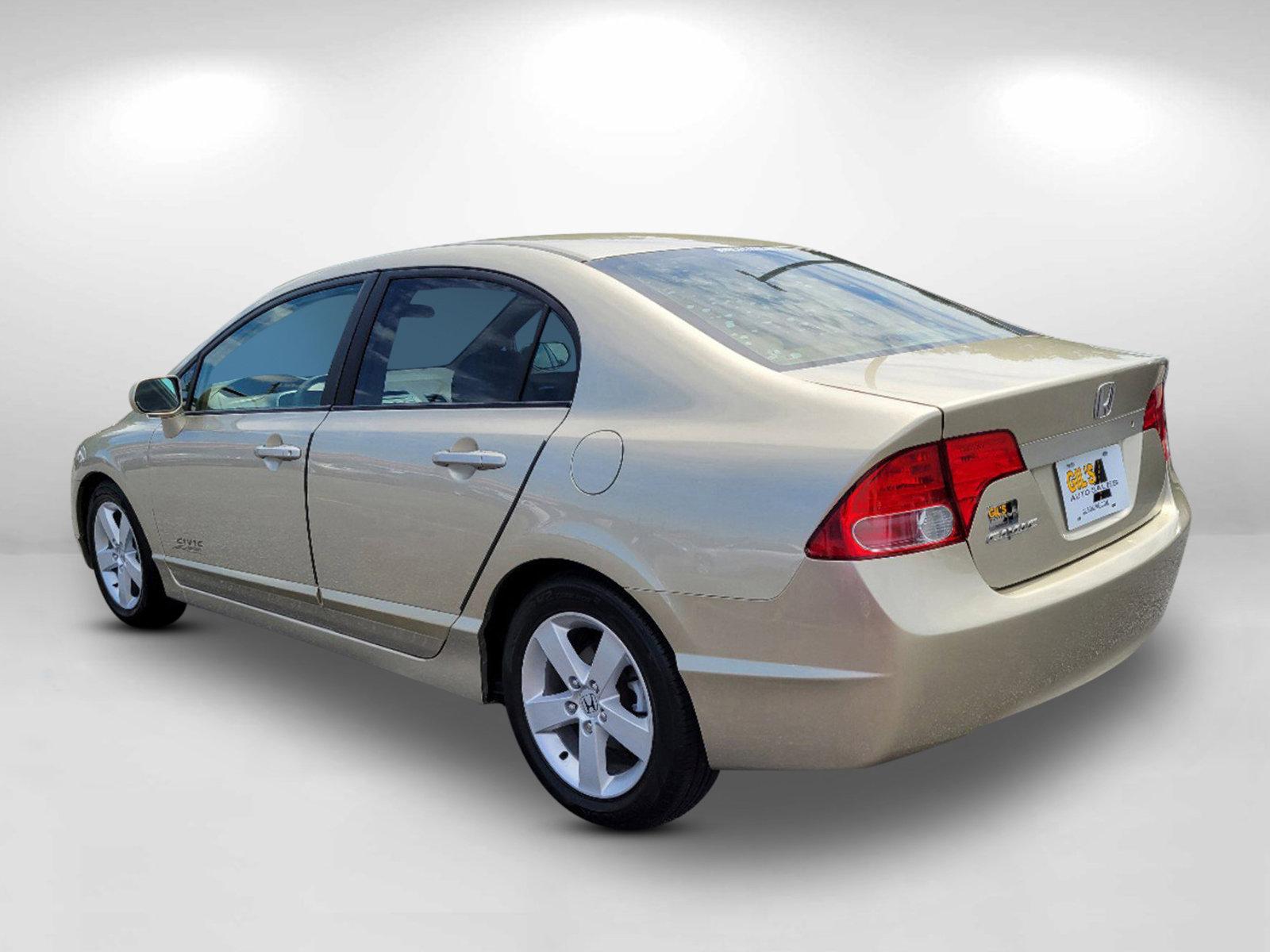 2007 Gold Honda Civic Sdn EX (1HGFA16877L) with an Gas I4 1.8L/110 engine, 5-Speed Automatic transmission, located at 3959 U.S. 80 W, Phenix City, AL, 36870, (334) 297-4885, 32.469296, -85.135185 - 2007 Honda Civic Sdn EX - Photo#6