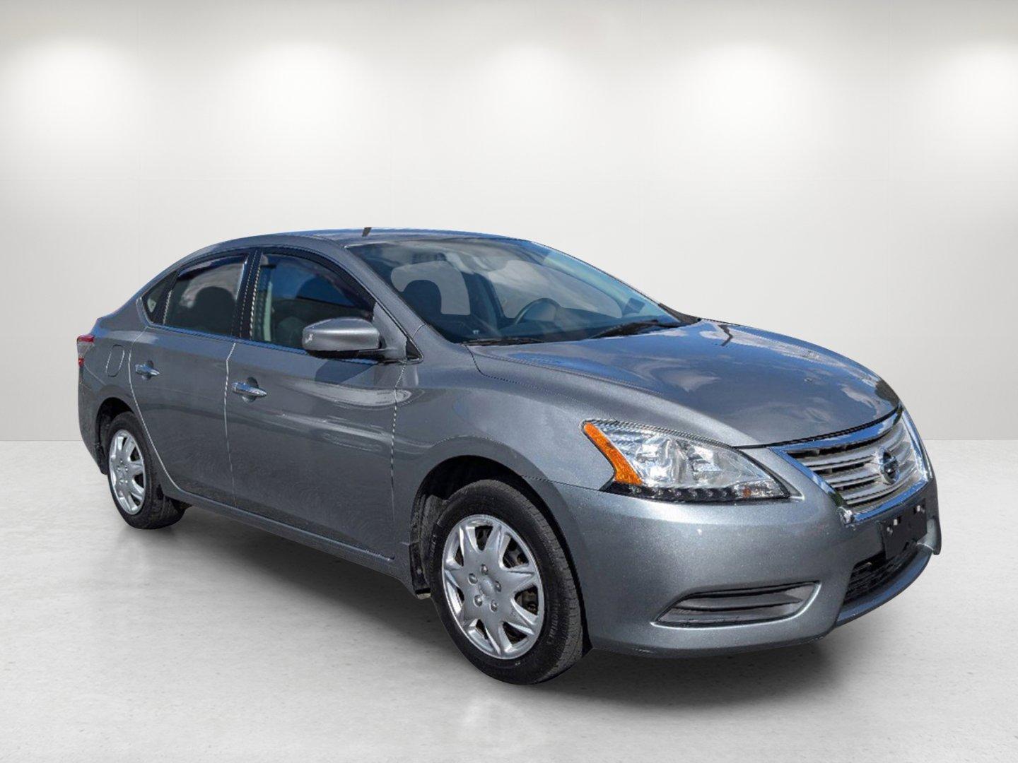 2014 /Charcoal Nissan Sentra S (3N1AB7AP0EY) with an Regular Unleaded I-4 1.8 L/110 engine, 1-Speed CVT w/OD transmission, located at 5115 14th Ave., Columbus, GA, 31904, (706) 323-0345, 32.511494, -84.971046 - 2014 Nissan Sentra S - Photo#2