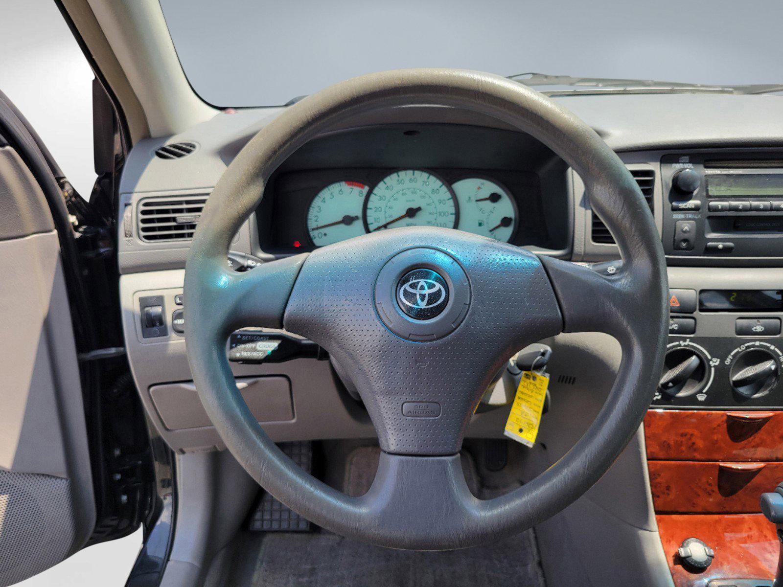 2003 Black /Gray Toyota Corolla LE (JTDBR32E730) with an Gas I4 1.8L/108 engine, 4-Speed Automatic w/OD transmission, located at 521 Old Farm Lane Rd, Prattville, AL, 36066, (334) 325-1505, 32.482460, -86.416367 - 2003 Toyota Corolla LE - Photo#13