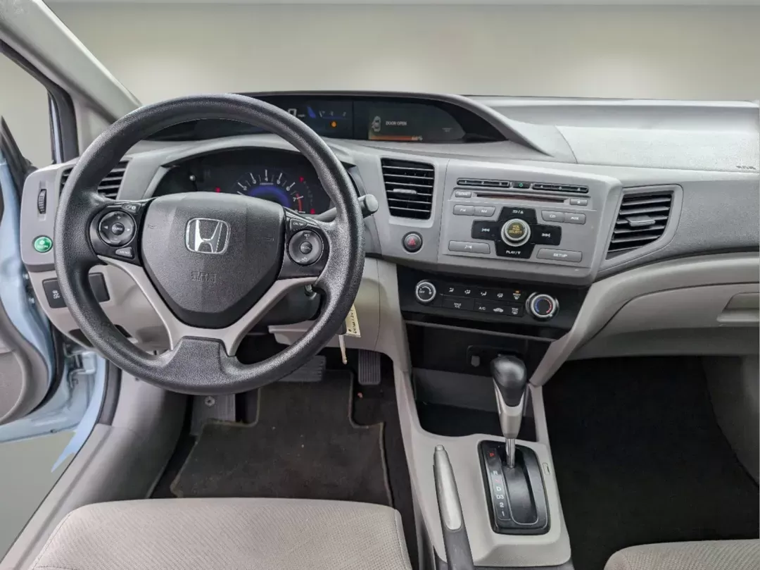 2012 Honda Civic Sdn LX (19XFB2F53CE) with an Gas I4 1.8L/110 engine, 5-Speed Automatic transmission, located at 3959 U.S. 80 W, Phenix City, AL, 36870, (334) 297-4885, 32.469296, -85.135185 - 2012 Honda Civic Sdn LX - Photo#11