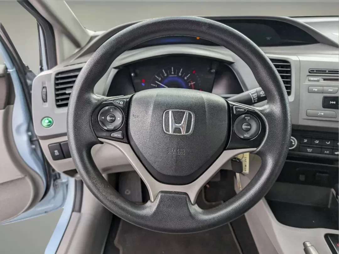 2012 Honda Civic Sdn LX (19XFB2F53CE) with an Gas I4 1.8L/110 engine, 5-Speed Automatic transmission, located at 3959 U.S. 80 W, Phenix City, AL, 36870, (334) 297-4885, 32.469296, -85.135185 - 2012 Honda Civic Sdn LX - Photo#13