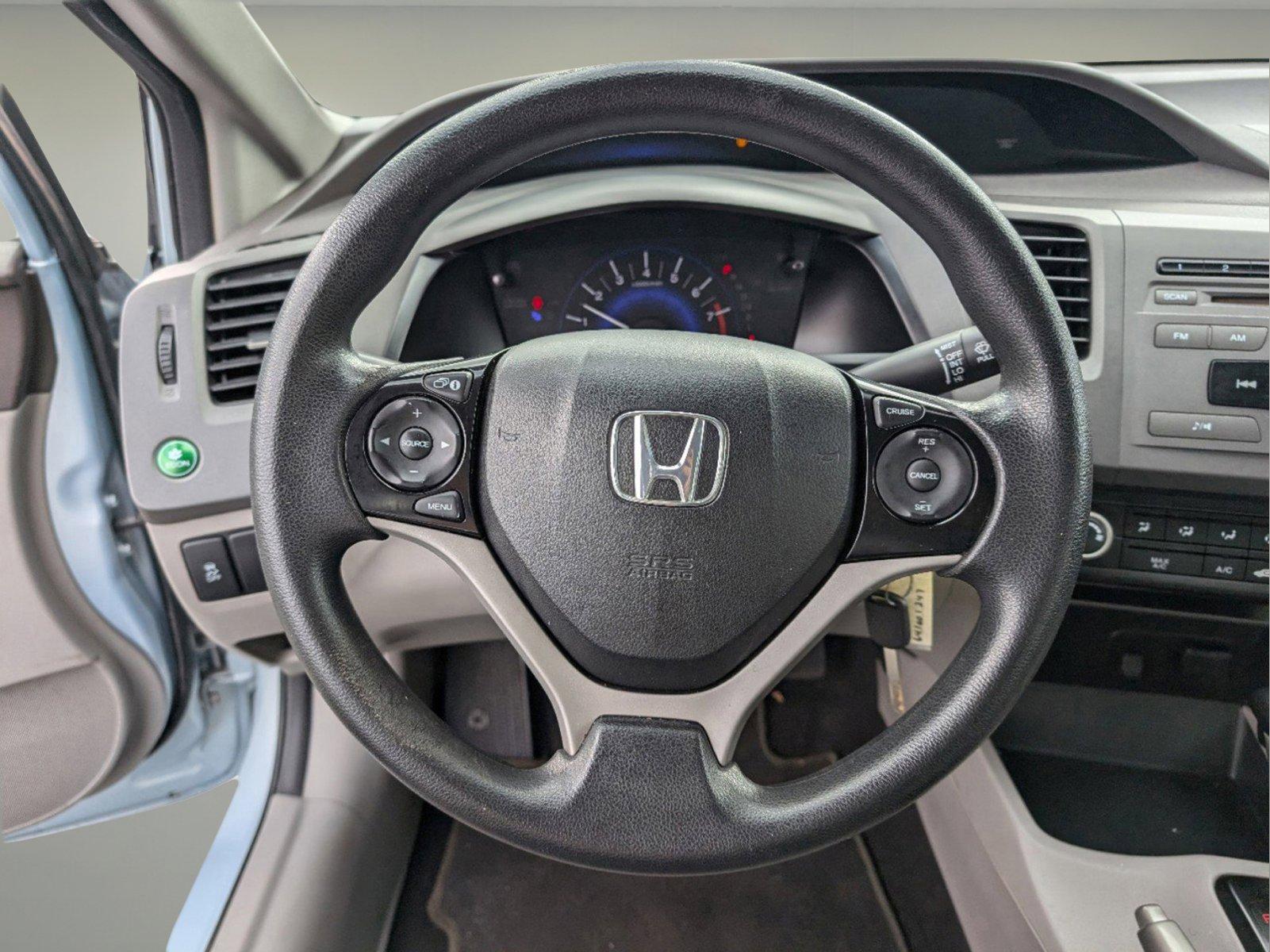 2012 Honda Civic Sdn LX (19XFB2F53CE) with an Gas I4 1.8L/110 engine, 5-Speed Automatic transmission, located at 1430 Gateway Drive, Opelika, AL, 36801, (334) 239-0944, 32.637871, -85.409790 - 2012 Honda Civic Sdn LX - Photo#13