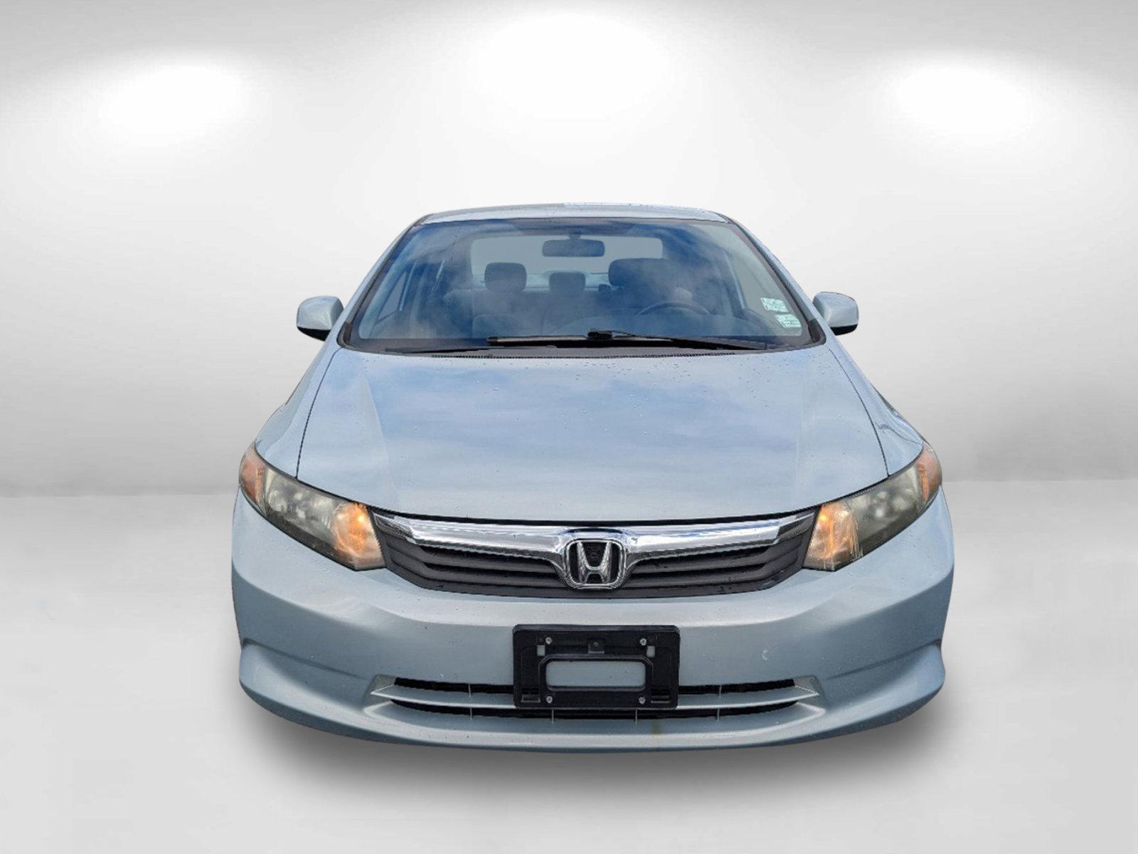 2012 Honda Civic Sdn LX (19XFB2F53CE) with an Gas I4 1.8L/110 engine, 5-Speed Automatic transmission, located at 804 22nd Ave, Phenix City, AL, 36870, (334) 297-1860, 32.484749, -85.024475 - 2012 Honda Civic Sdn LX - Photo#1