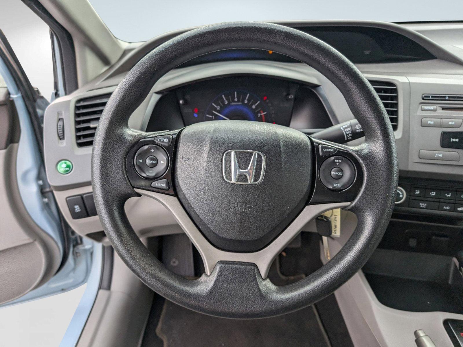 2012 Honda Civic Sdn LX (19XFB2F53CE) with an Gas I4 1.8L/110 engine, 5-Speed Automatic transmission, located at 804 22nd Ave, Phenix City, AL, 36870, (334) 297-1860, 32.484749, -85.024475 - 2012 Honda Civic Sdn LX - Photo#13