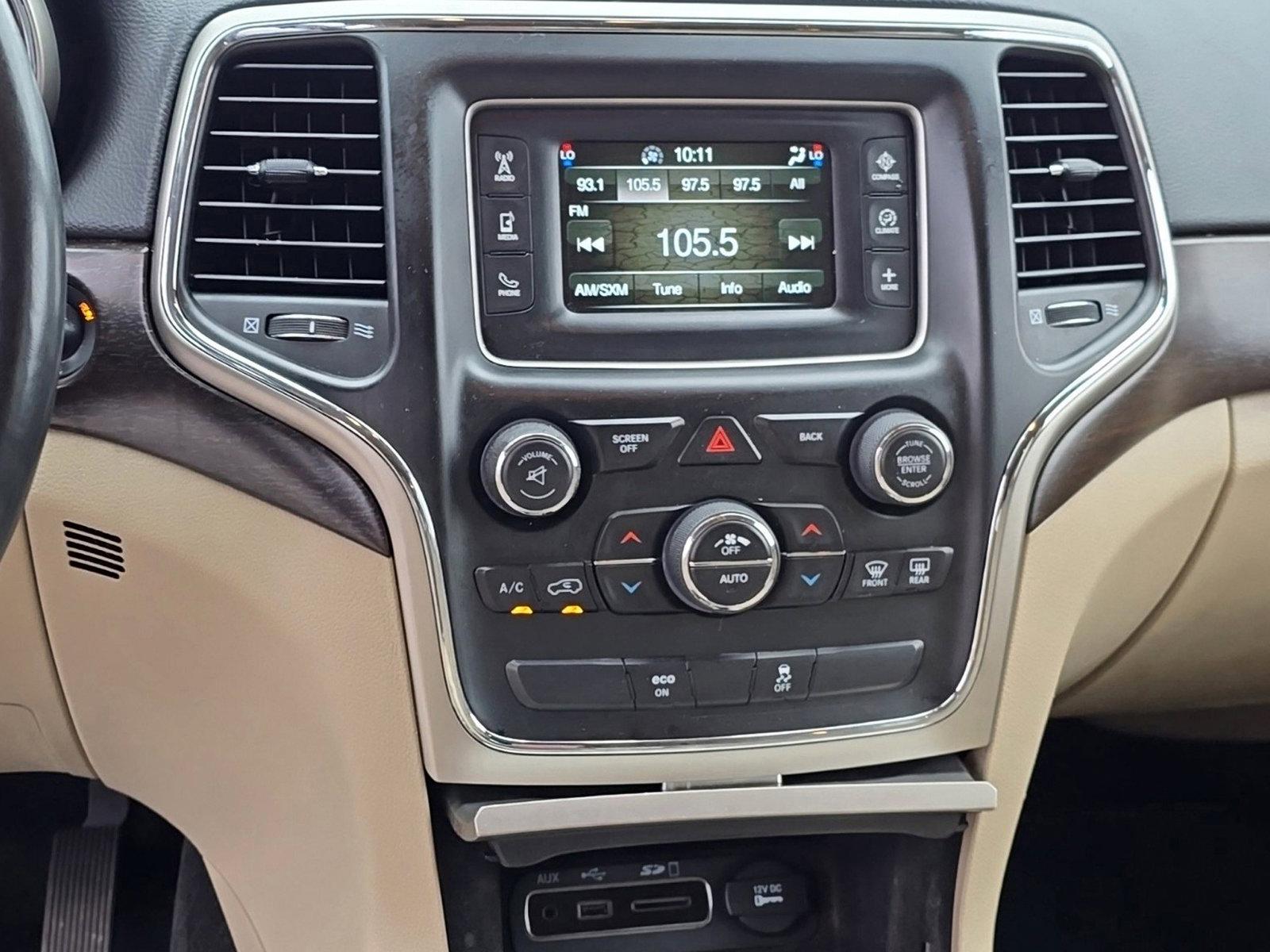 2015 /Lt Frost Beige/Black Jeep Grand Cherokee Laredo (1C4RJEAG1FC) with an Regular Unleaded V-6 3.6 L/220 engine, 8-Speed Automatic w/OD transmission, located at 3959 U.S. 80 W, Phenix City, AL, 36870, (334) 297-4885, 32.469296, -85.135185 - 2015 Jeep Grand Cherokee Laredo - Photo#18