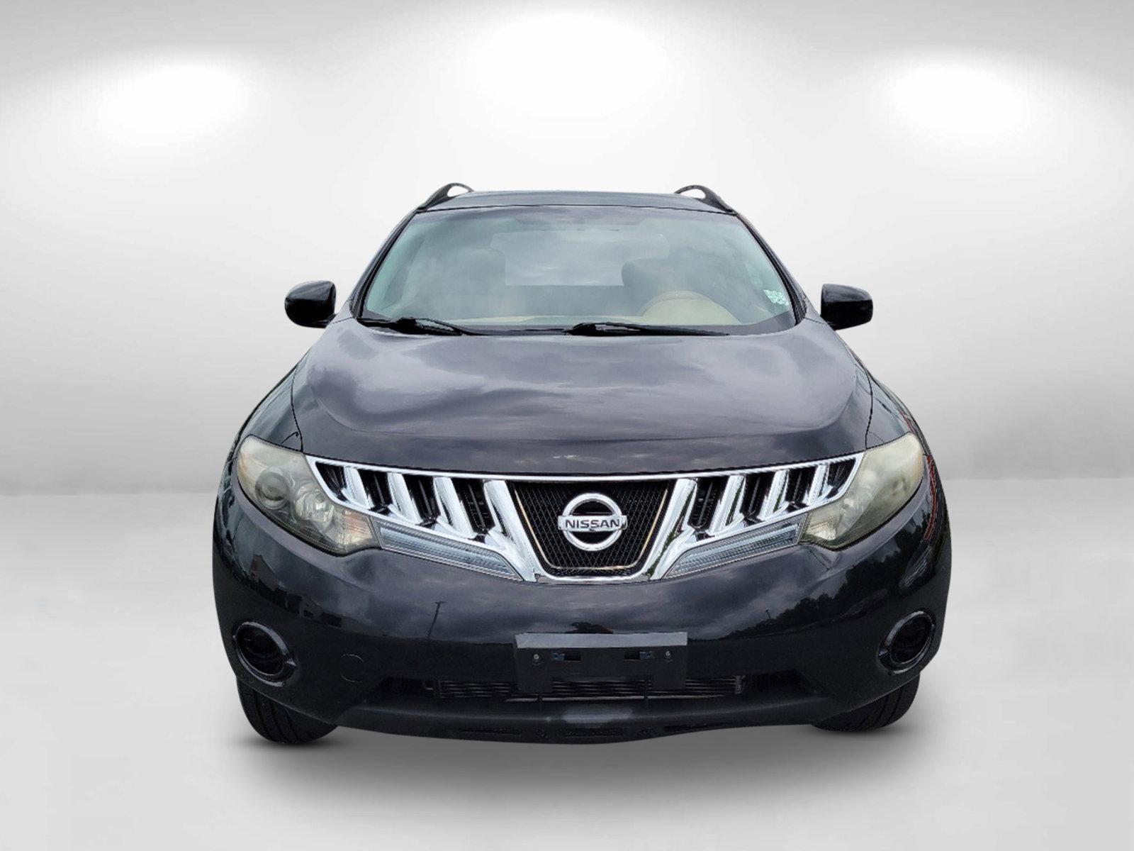 2009 Super Black /Beige Nissan Murano S (JN8AZ18U19W) with an Gas V6 3.5L/ engine, 1-Speed Automatic (CVT) Continuously Variable transmission, located at 1430 Gateway Drive, Opelika, AL, 36801, (334) 239-0944, 32.637871, -85.409790 - 2009 Nissan Murano S - Photo#1