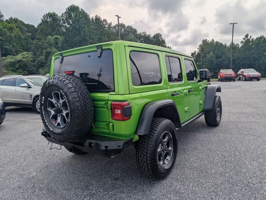 2019 Mojito! Clearcoat /Black Jeep Wrangler Rubicon (1C4HJXFG5KW) with an Other engine, located at 3959 U.S. 80 W, Phenix City, AL, 36870, (334) 297-4885, 32.469296, -85.135185 - 2019 Jeep Wrangler Rubicon - Photo#4