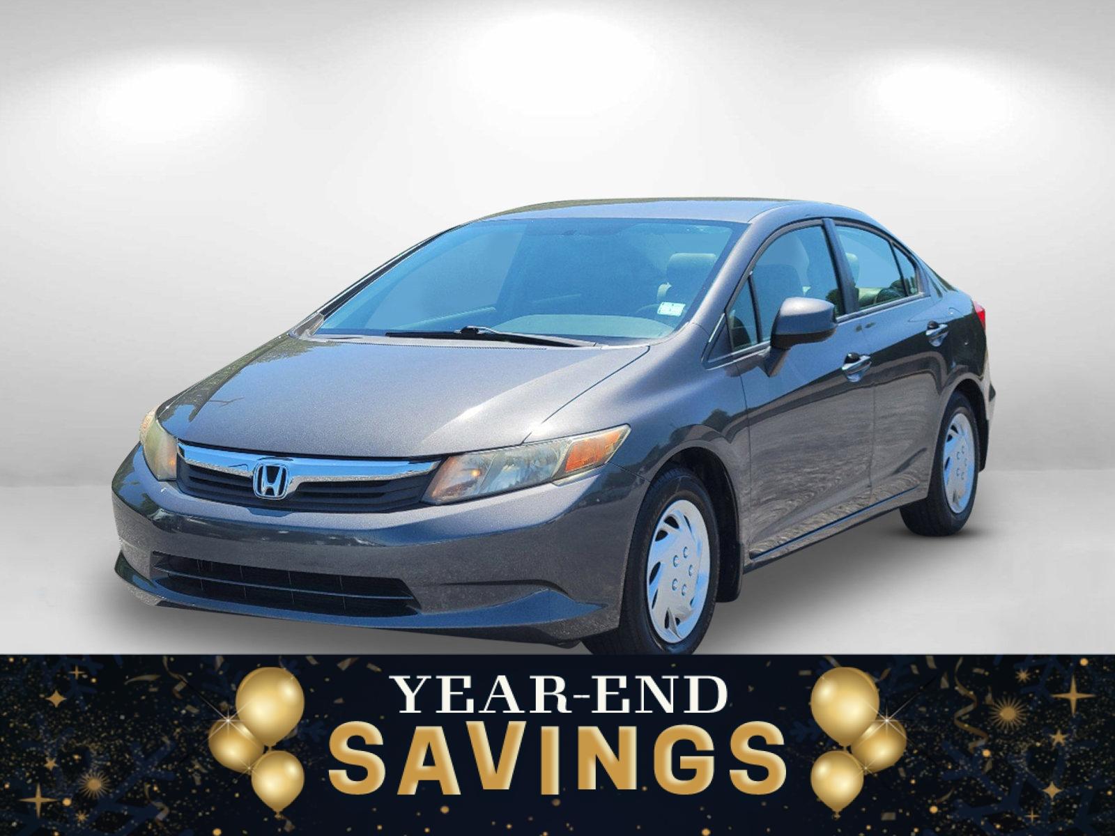 2012 Honda Civic LX Sedan 5-Speed AT