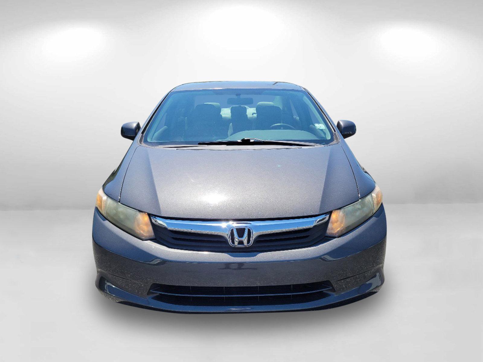 2012 Gray Honda Civic Sdn LX (19XFB2F52CE) with an Gas I4 1.8L/110 engine, 5-Speed Automatic transmission, located at 3959 U.S. 80 W, Phenix City, AL, 36870, (334) 297-4885, 32.469296, -85.135185 - 2012 Honda Civic Sdn LX - Photo#2