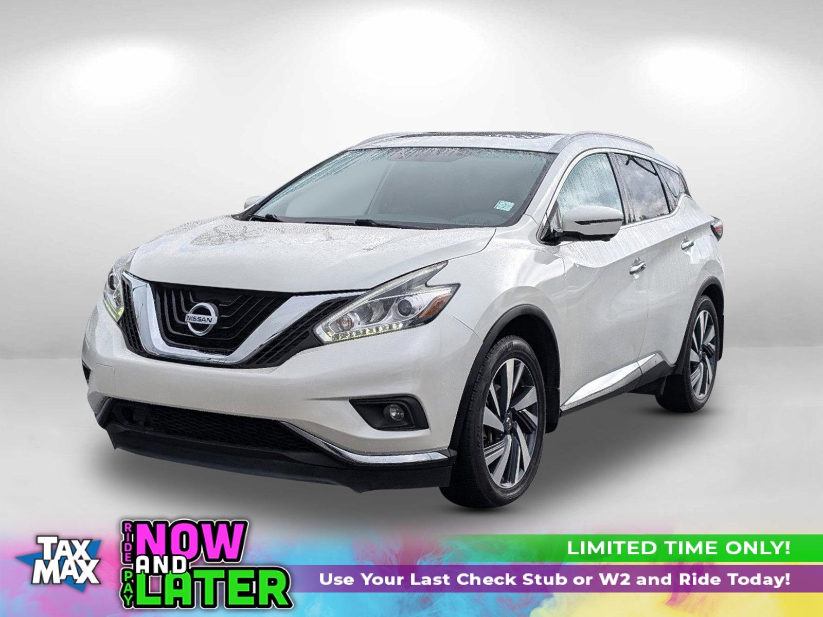 2017 /Graphite Nissan Murano Platinum (5N1AZ2MG0HN) with an Regular Unleaded V-6 3.5 L/213 engine, 1-Speed CVT w/OD transmission, located at 3959 U.S. 80 W, Phenix City, AL, 36870, (334) 297-4885, 32.469296, -85.135185 - 2017 Nissan Murano Platinum - Photo#0