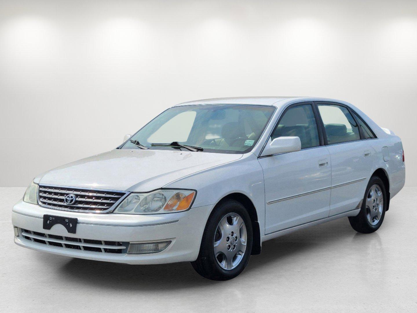 2003 White Toyota Avalon XLS (4T1BF28B23U) with an Gas V6 3.0L/183 engine, 4-Speed Automatic w/OD transmission, located at 7000 Northlake Connector, Columbus, GA, 31904, (706) 987-8085, 32.524975, -84.978134 - 2003 Toyota Avalon XLS - Photo#0