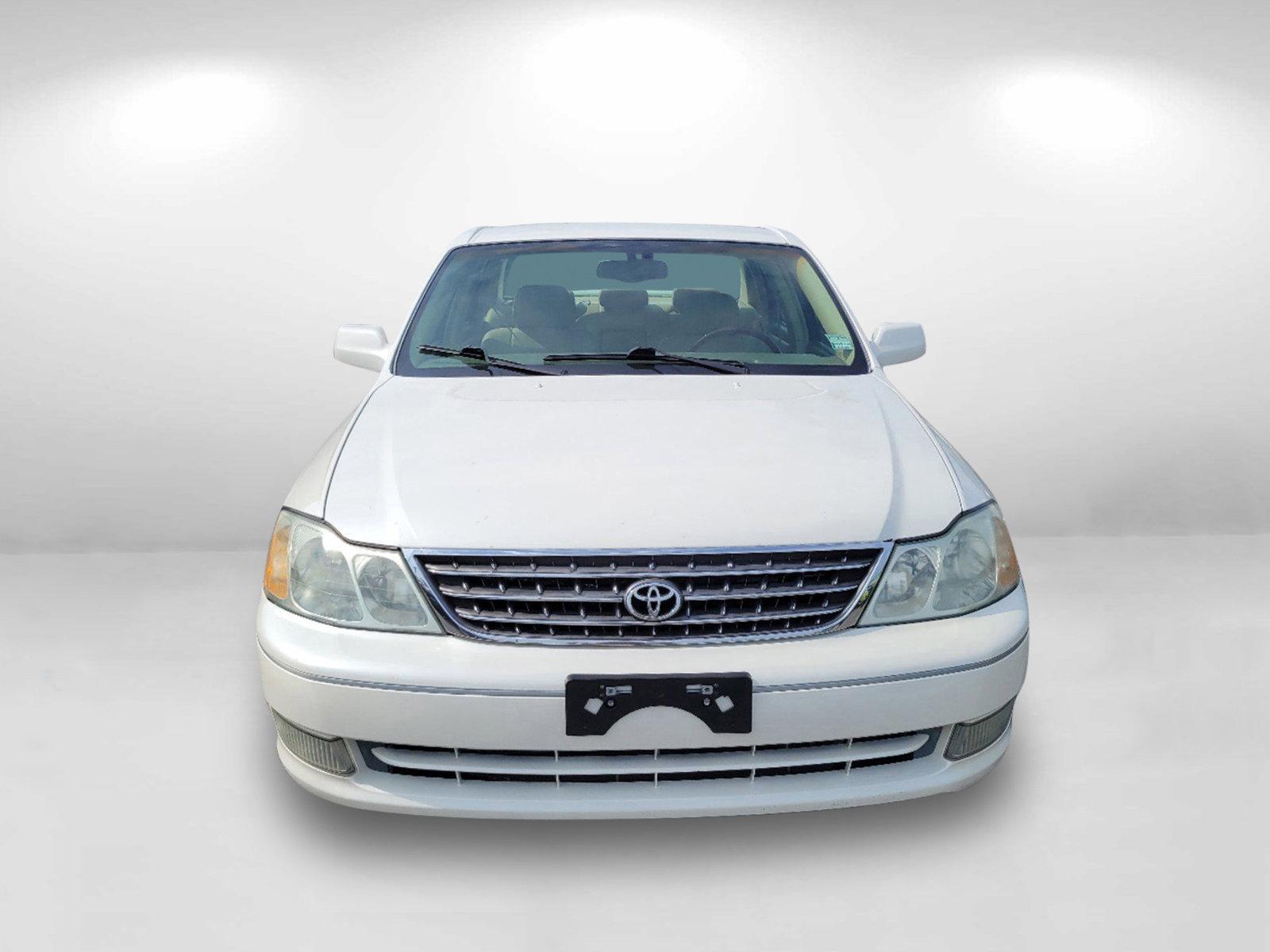 2003 White Toyota Avalon XLS (4T1BF28B23U) with an Gas V6 3.0L/183 engine, 4-Speed Automatic w/OD transmission, located at 3959 U.S. 80 W, Phenix City, AL, 36870, (334) 297-4885, 32.469296, -85.135185 - 2003 Toyota Avalon XLS - Photo#1