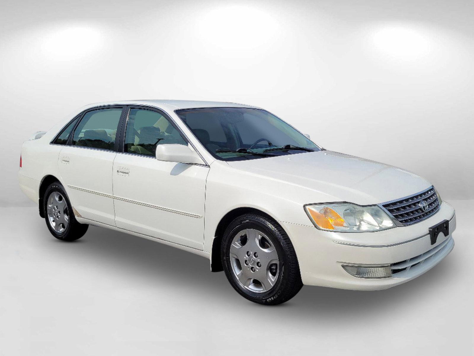 2003 White Toyota Avalon XLS (4T1BF28B23U) with an Gas V6 3.0L/183 engine, 4-Speed Automatic w/OD transmission, located at 3959 U.S. 80 W, Phenix City, AL, 36870, (334) 297-4885, 32.469296, -85.135185 - 2003 Toyota Avalon XLS - Photo#2