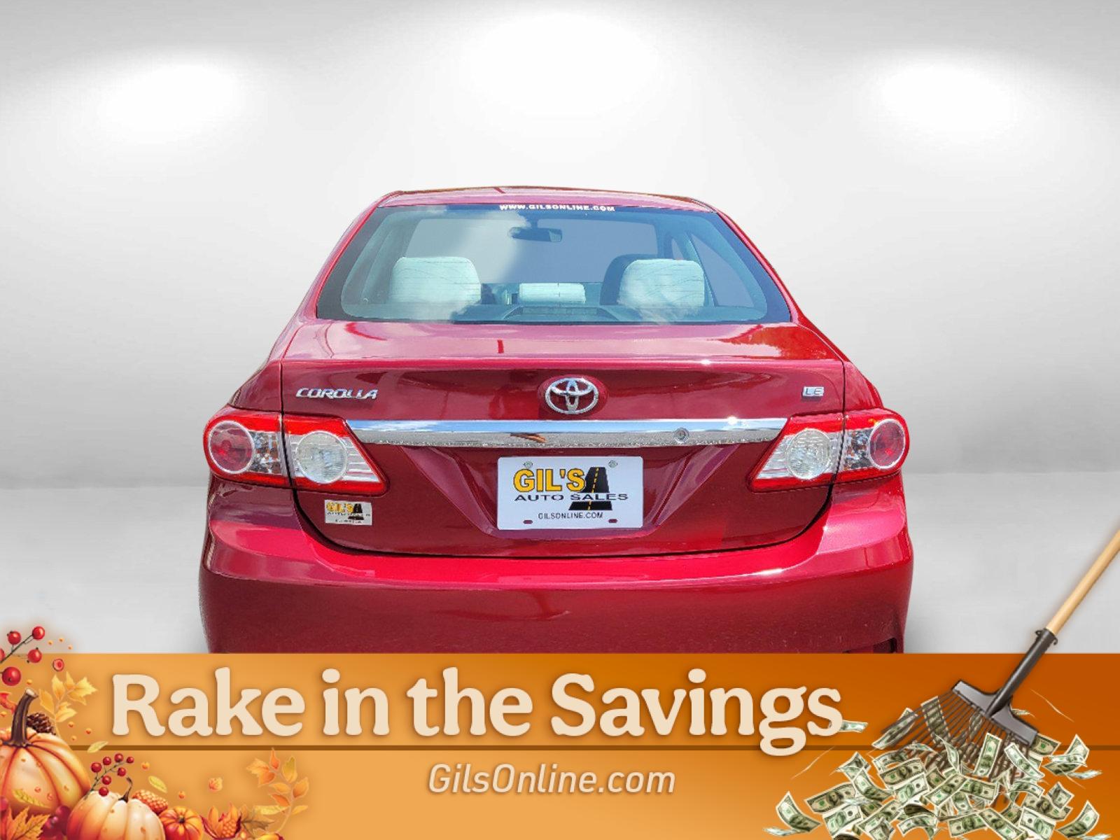 2012 Red Toyota Corolla LE (2T1BU4EE3CC) with an Gas I4 1.8L/110 engine, 4-Speed Automatic transmission, located at 7000 Northlake Connector, Columbus, GA, 31904, (706) 987-8085, 32.524975, -84.978134 - 2012 Toyota Corolla LE - Photo#11