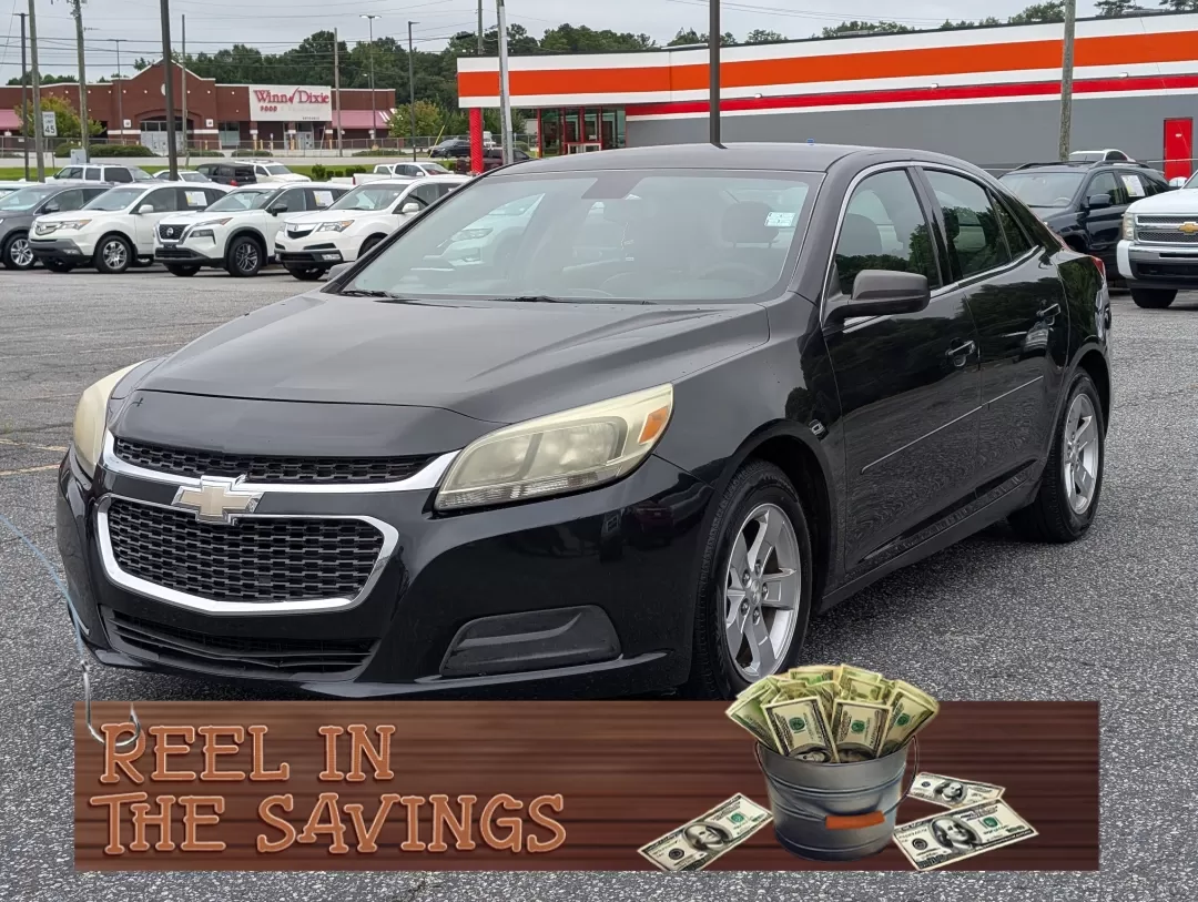 2015 Black Granite Metallic /Jet Black/Titanium Chevrolet Malibu LS (1G11B5SL8FF) with an Other engine, located at 3959 U.S. 80 W, Phenix City, AL, 36870, (334) 297-4885, 32.469296, -85.135185 - 2015 Chevrolet Malibu LS - Photo#0