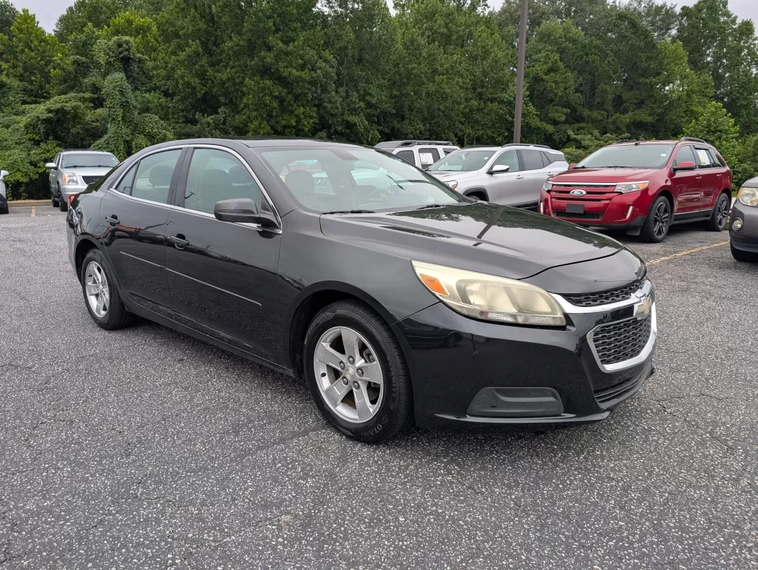 2015 Black Granite Metallic /Jet Black/Titanium Chevrolet Malibu LS (1G11B5SL8FF) with an Other engine, located at 3959 U.S. 80 W, Phenix City, AL, 36870, (334) 297-4885, 32.469296, -85.135185 - 2015 Chevrolet Malibu LS - Photo#2