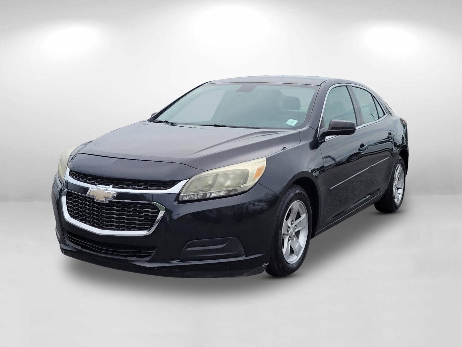 2015 Black Granite Metallic /Jet Black/Titanium Chevrolet Malibu LS (1G11B5SL8FF) with an Gas I4 2.5L/150 engine, 6-Speed Automatic transmission, located at 3959 U.S. 80 W, Phenix City, AL, 36870, (334) 297-4885, 32.469296, -85.135185 - 2015 Chevrolet Malibu LS - Photo#0