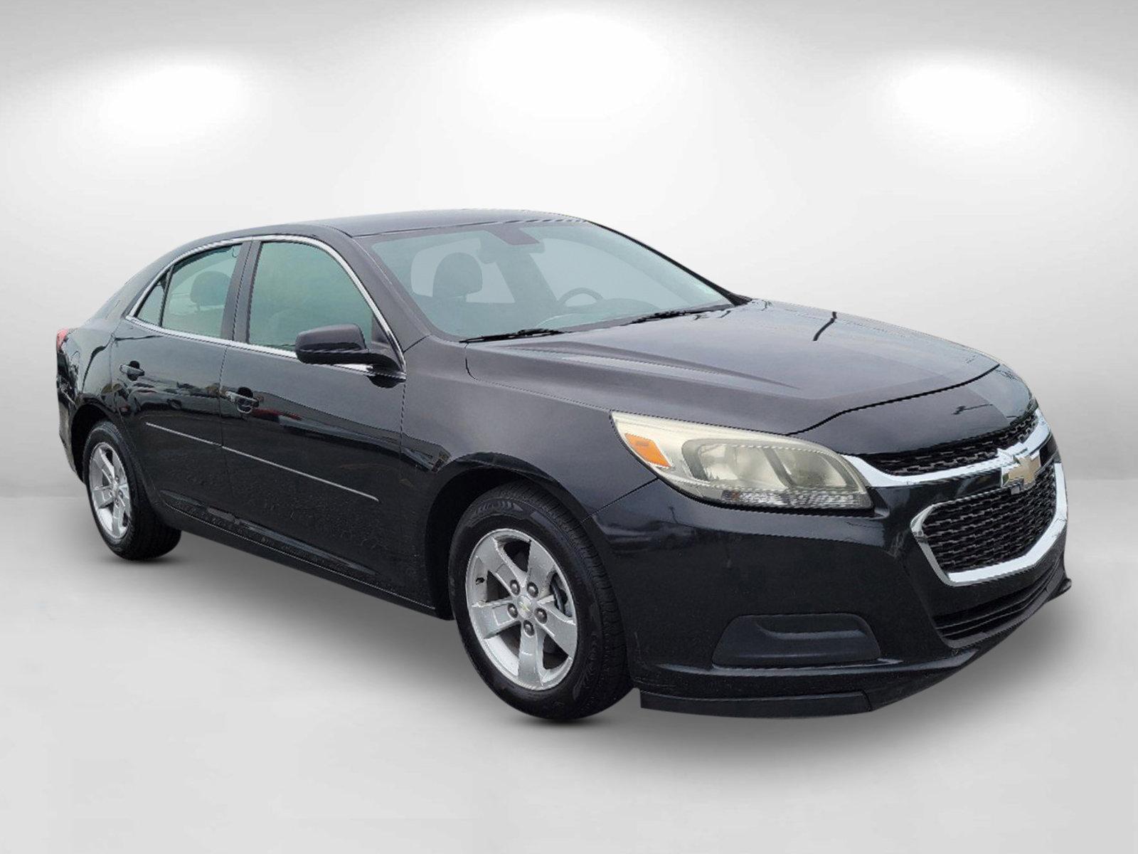 2015 Black Granite Metallic /Jet Black/Titanium Chevrolet Malibu LS (1G11B5SL8FF) with an Gas I4 2.5L/150 engine, 6-Speed Automatic transmission, located at 3959 U.S. 80 W, Phenix City, AL, 36870, (334) 297-4885, 32.469296, -85.135185 - 2015 Chevrolet Malibu LS - Photo#2