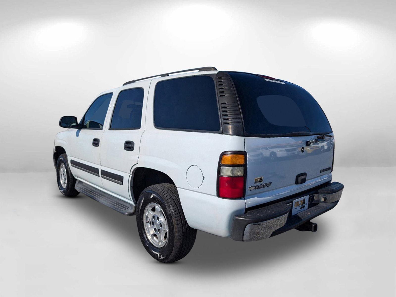 2005 Summit White /Tan/Neutral Chevrolet Tahoe LS (1GNEC13T65J) with an Gas V8 5.3L/327 engine, 4-Speed Automatic w/OD transmission, located at 3959 U.S. 80 W, Phenix City, AL, 36870, (334) 297-4885, 32.469296, -85.135185 - 2005 Chevrolet Tahoe LS - Photo#8