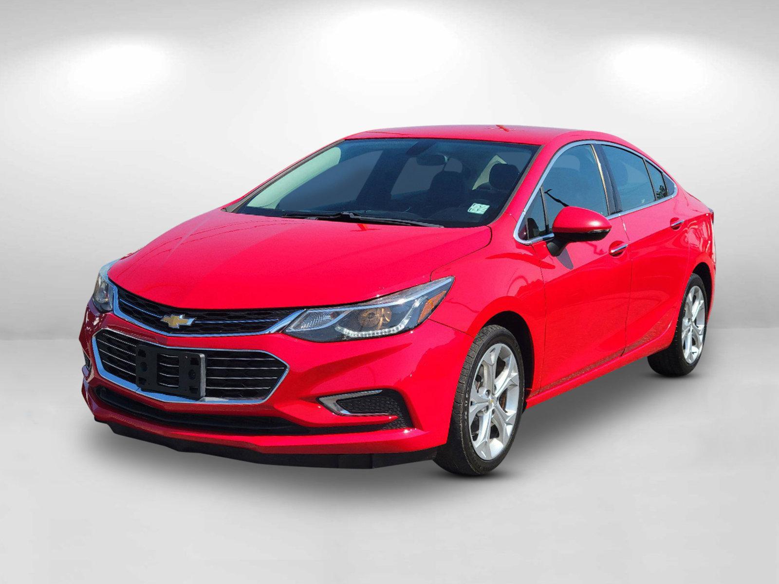 2017 Red Hot /Jet Black Chevrolet Cruze Premier (1G1BF5SMXH7) with an Turbocharged Gas I4 1.4L/ engine, 6-Speed Automatic transmission, located at 521 Old Farm Lane Rd, Prattville, AL, 36066, (334) 325-1505, 32.482460, -86.416367 - 2017 Chevrolet Cruze Premier - Photo#1