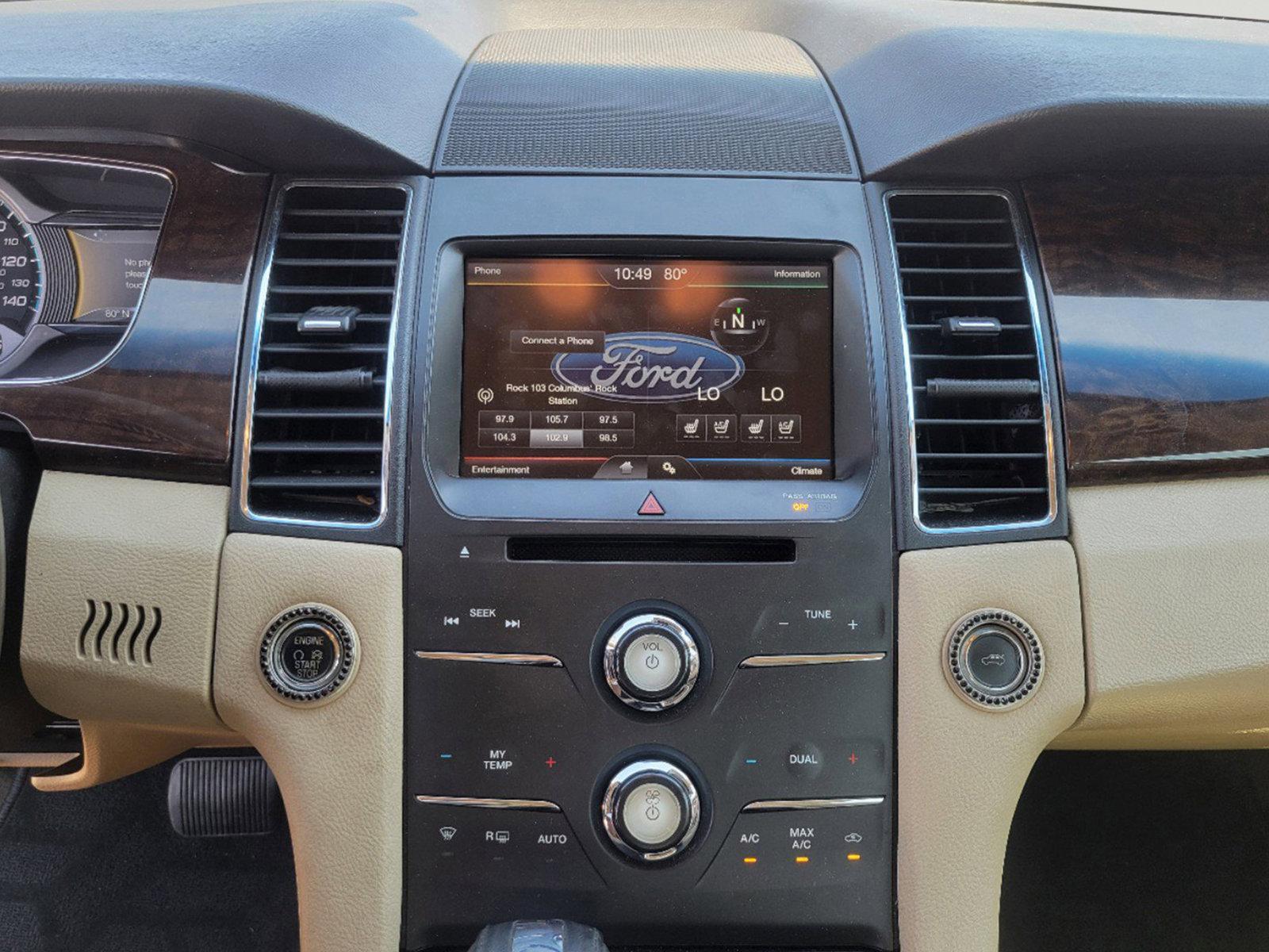 2014 Black Ford Taurus Limited (1FAHP2F81EG) with an Regular Unleaded V-6 3.5 L/213 engine, 6-Speed Automatic w/OD transmission, located at 1430 Gateway Drive, Opelika, AL, 36801, (334) 239-0944, 32.637871, -85.409790 - 2014 Ford Taurus Limited - Photo#14