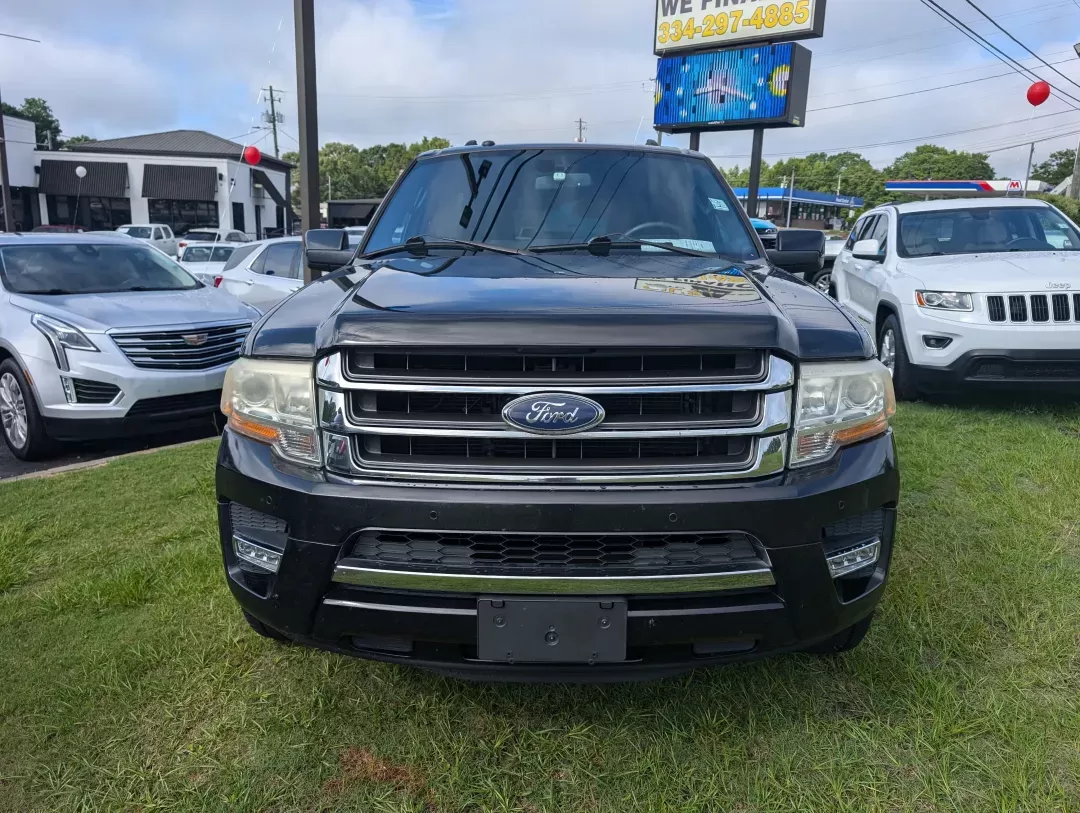 2015 Ford Expedition Limited (1FMJU1KTXFE) with an Twin Turbo Regular Unleaded V-6 3.5 L/213 engine, 6-Speed Automatic w/OD transmission, located at 3959 U.S. 80 W, Phenix City, AL, 36870, (334) 297-4885, 32.469296, -85.135185 - 2015 Ford Expedition Limited - Photo#1